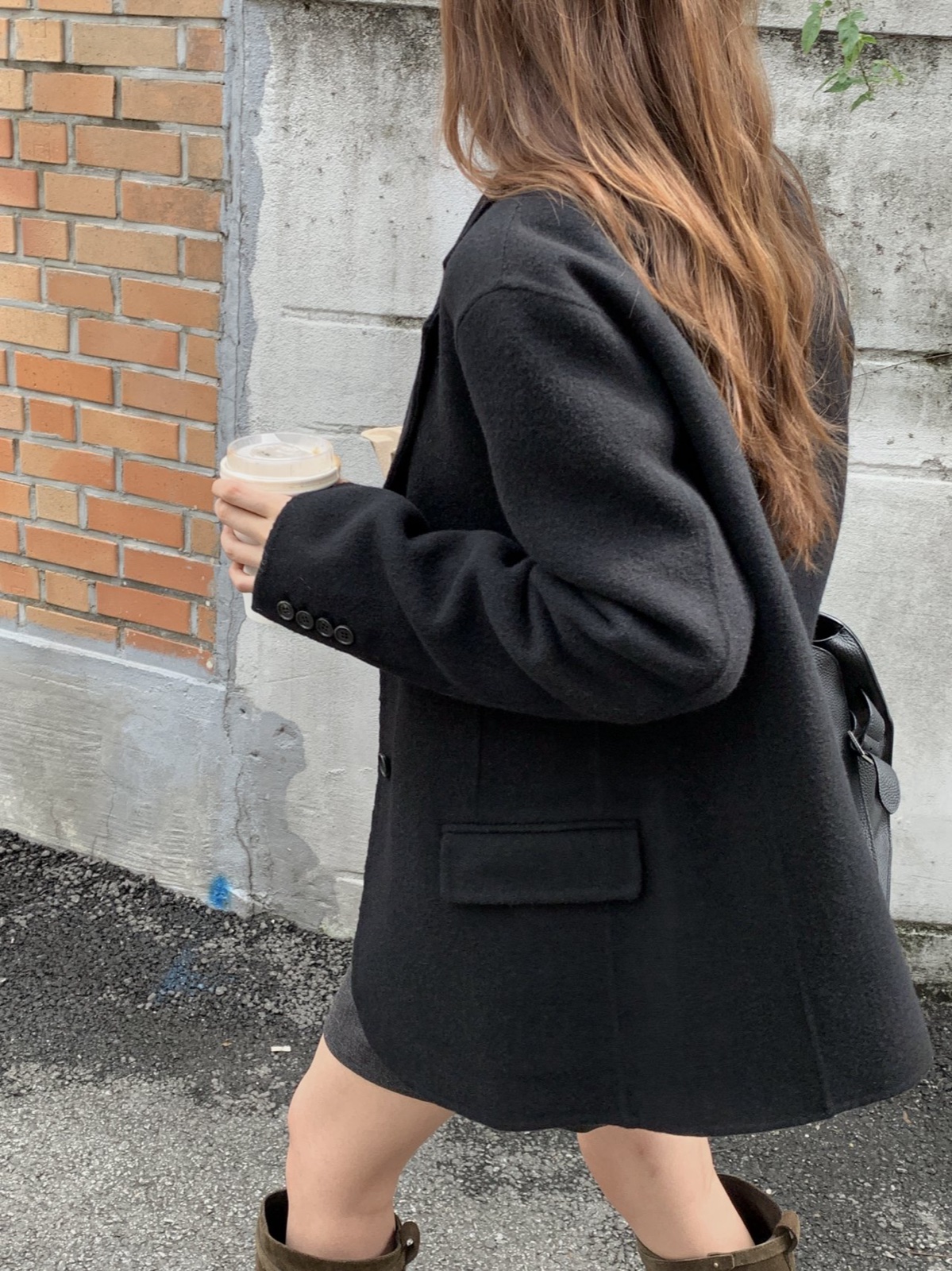 아델 메리노울100 핸드메이드 자켓 상세 이미지 2