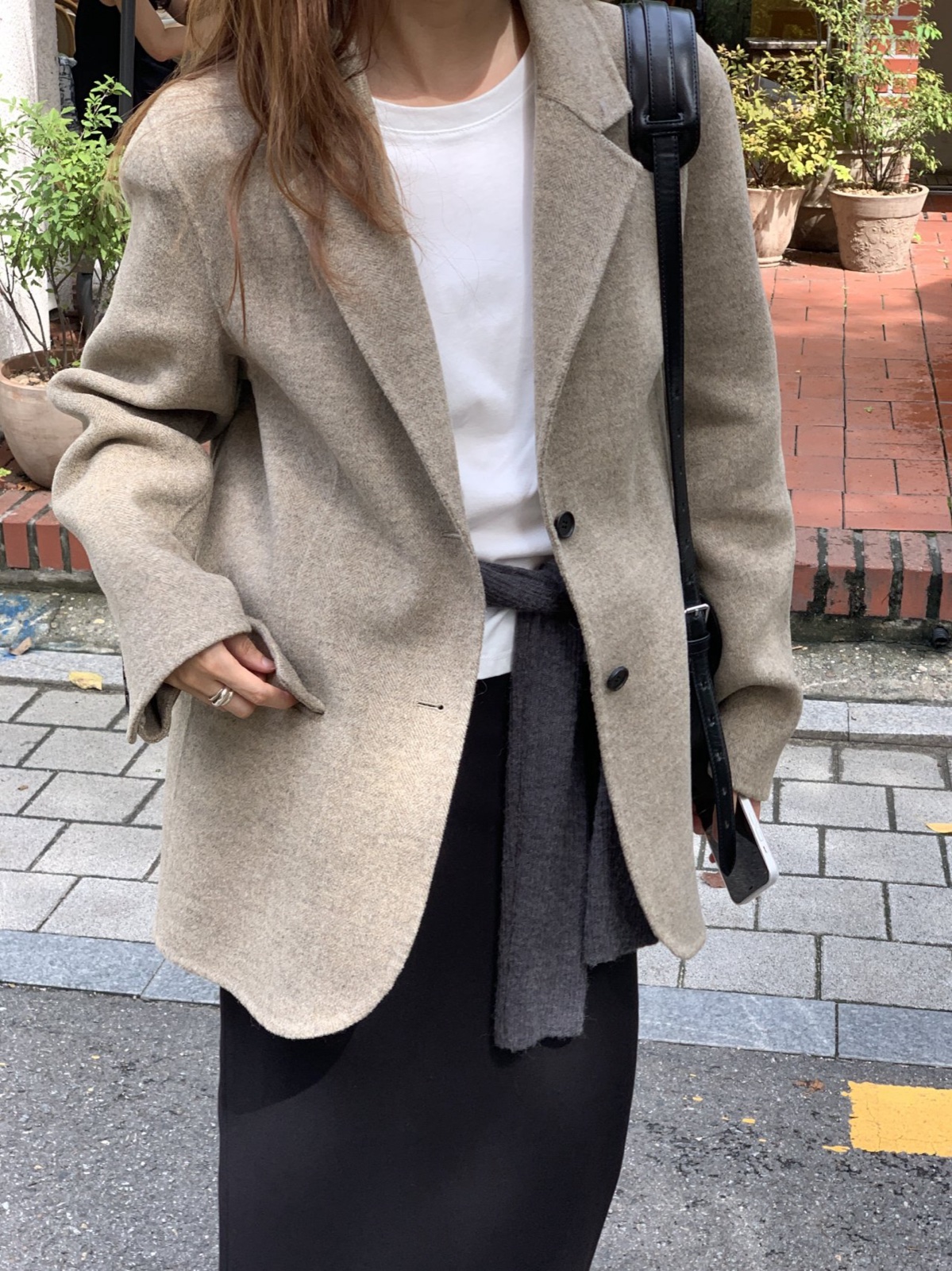 아델 메리노울100 핸드메이드 자켓 상세 이미지 5