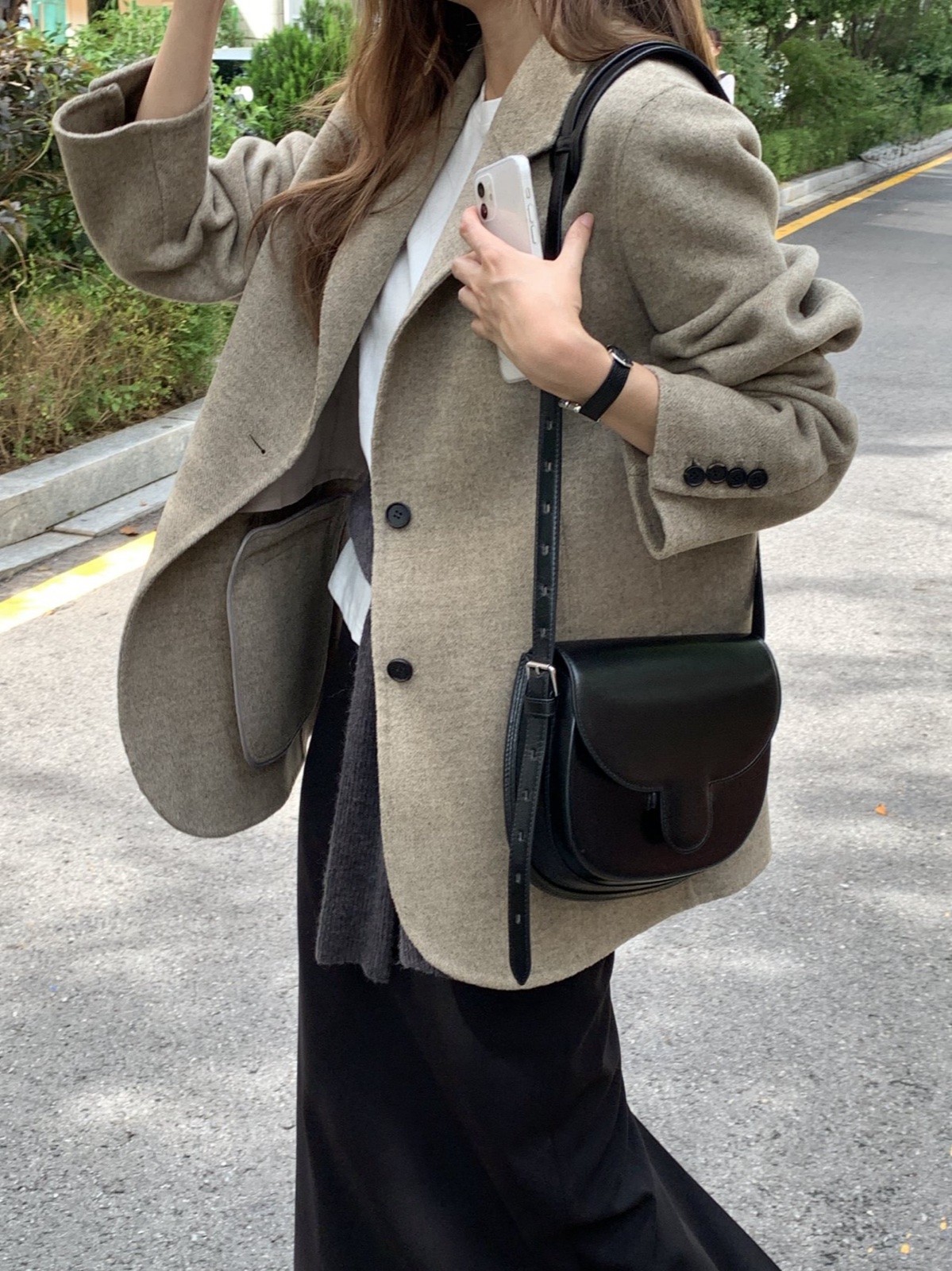 아델 메리노울100 핸드메이드 자켓 상세 이미지 6