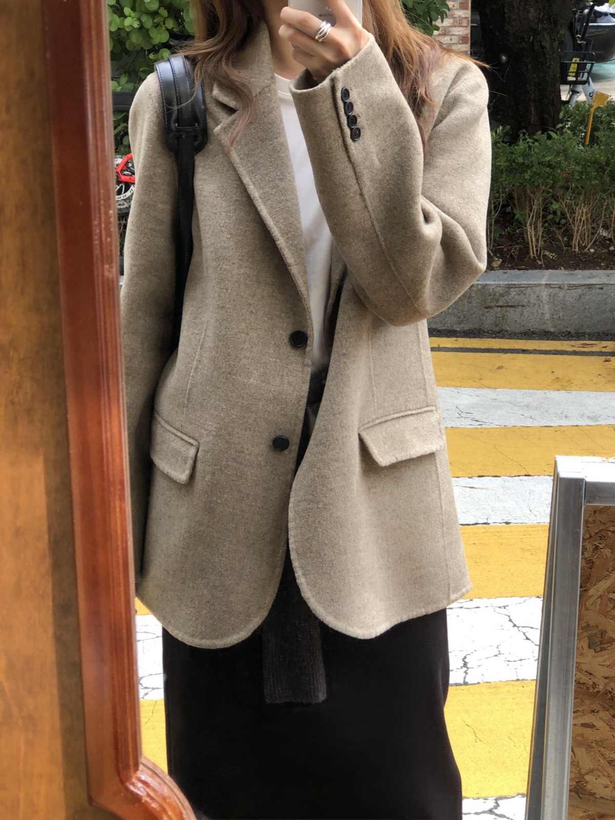 아델 메리노울100 핸드메이드 자켓 상세 이미지 7