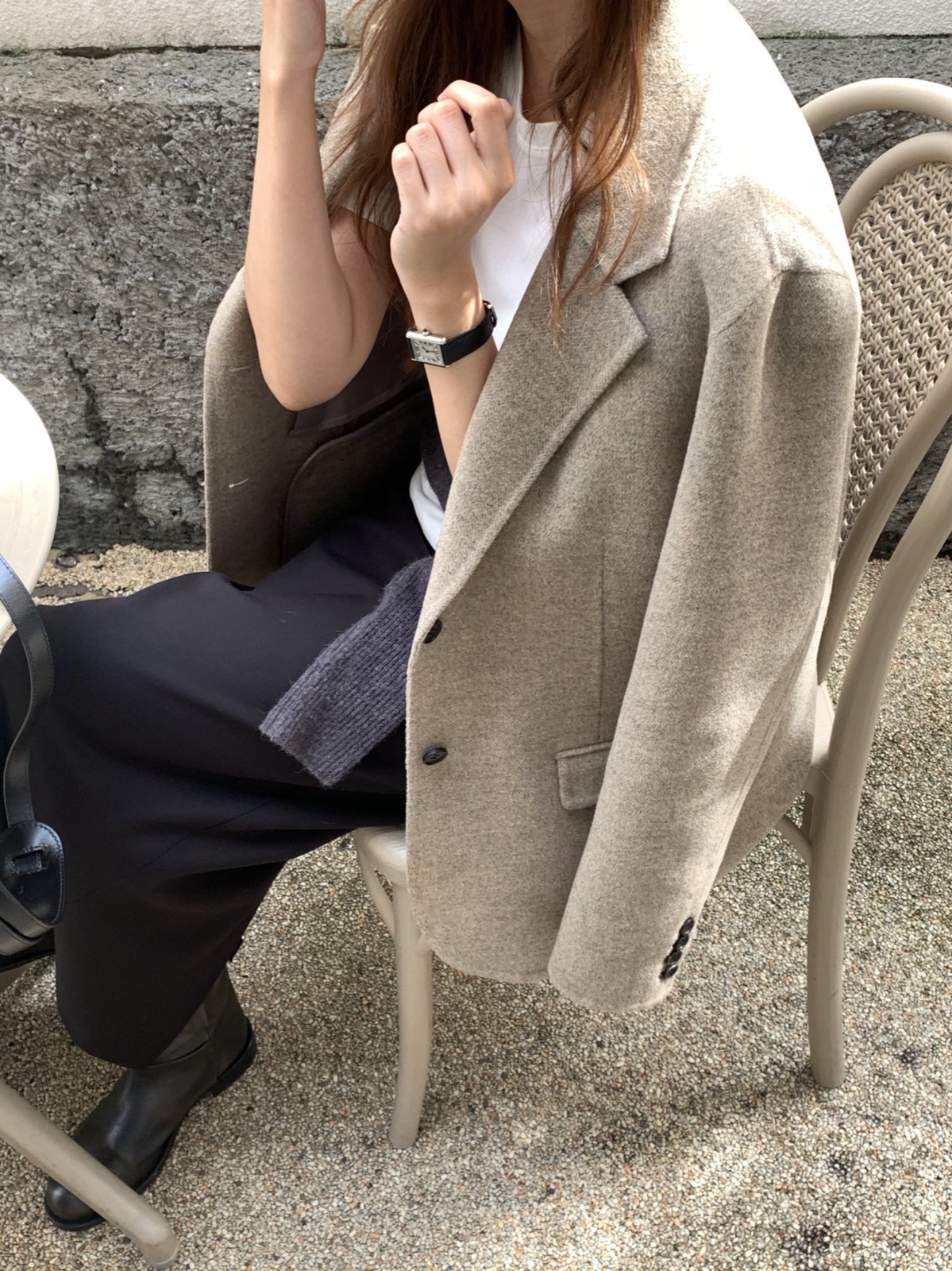 아델 메리노울100 핸드메이드 자켓 상세 이미지 9
