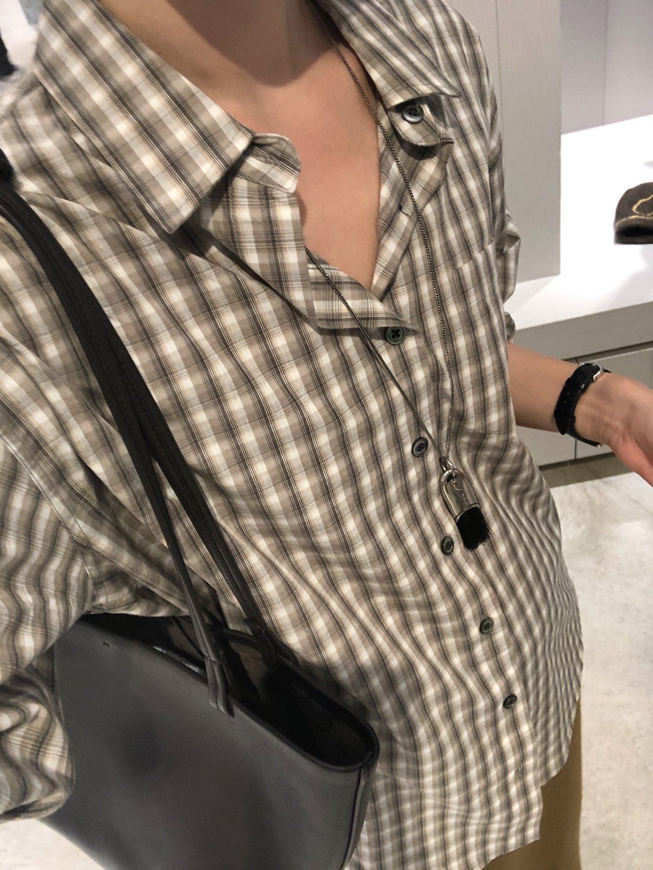 아멜 홀가먼트 캐시미어 롱 스커트 상세 이미지 3
