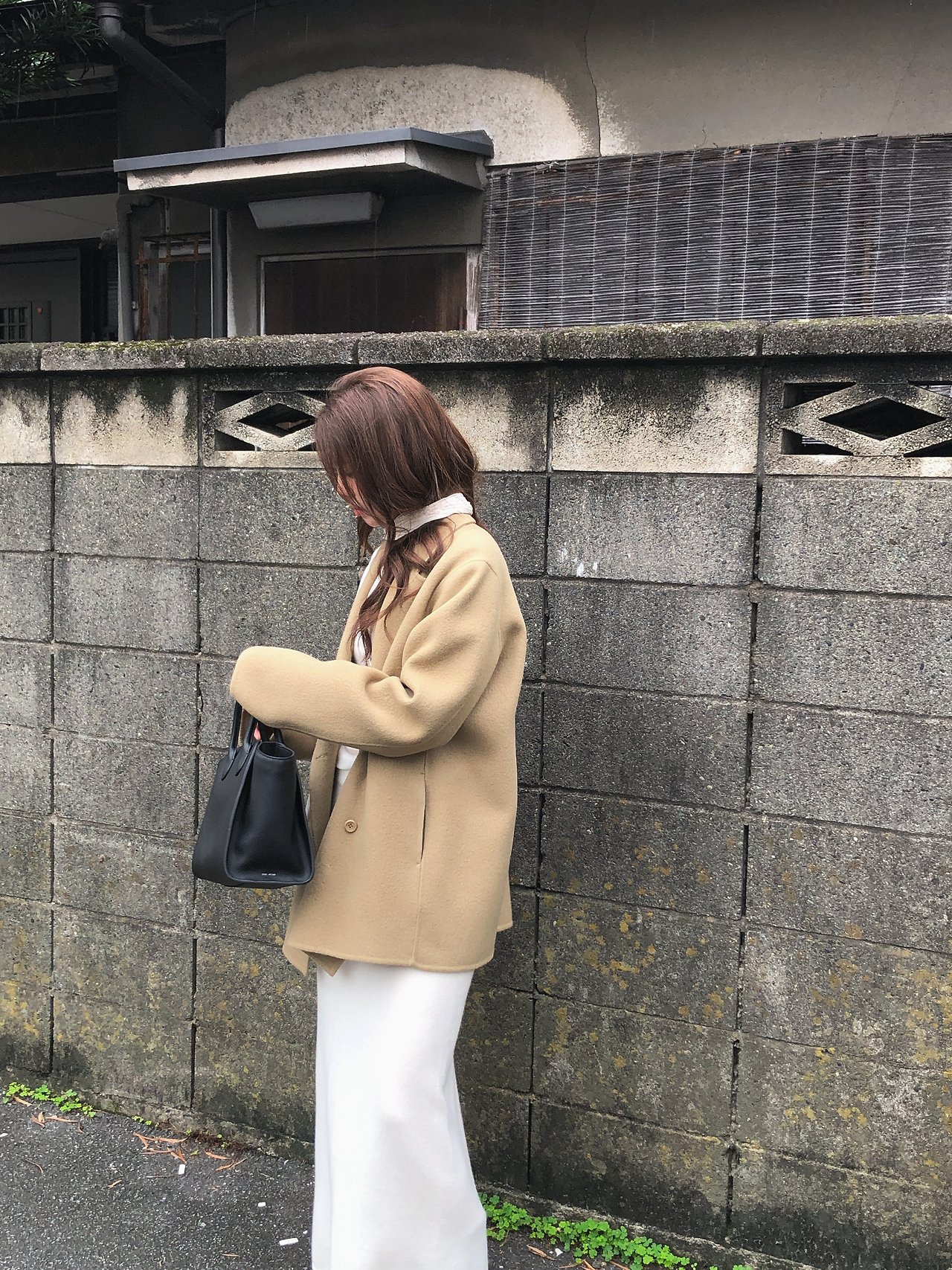 아멜 홀가먼트 캐시미어 롱 스커트 상세 이미지 7