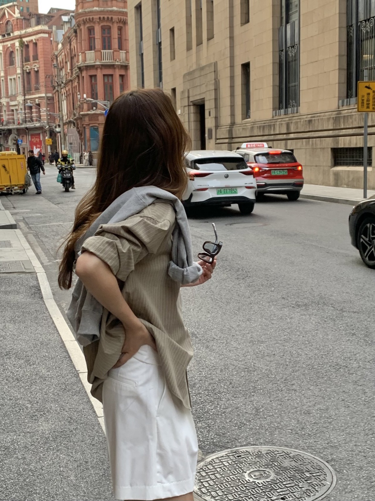 아리엘 스트라이프 셔츠 상세 이미지 6