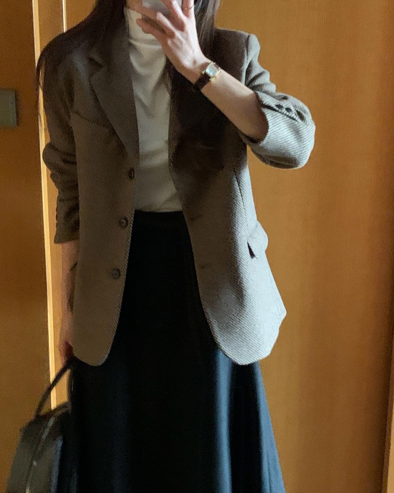 베이비 알파카 트윌 싱글자켓 상세 이미지 3
