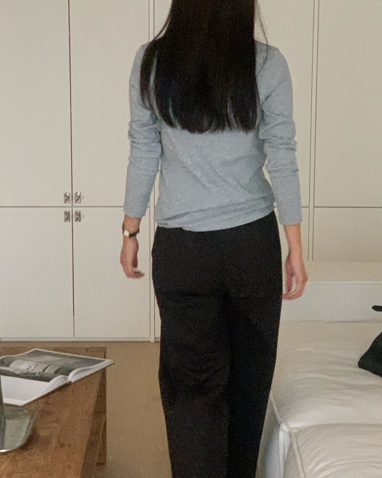 베일리 U넥 골지 티셔츠 상세 이미지 10