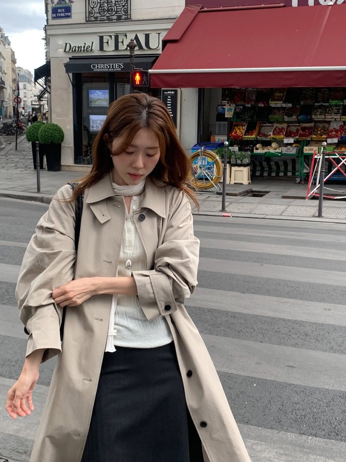 바넷 롱 트렌치코트 상세 이미지 6