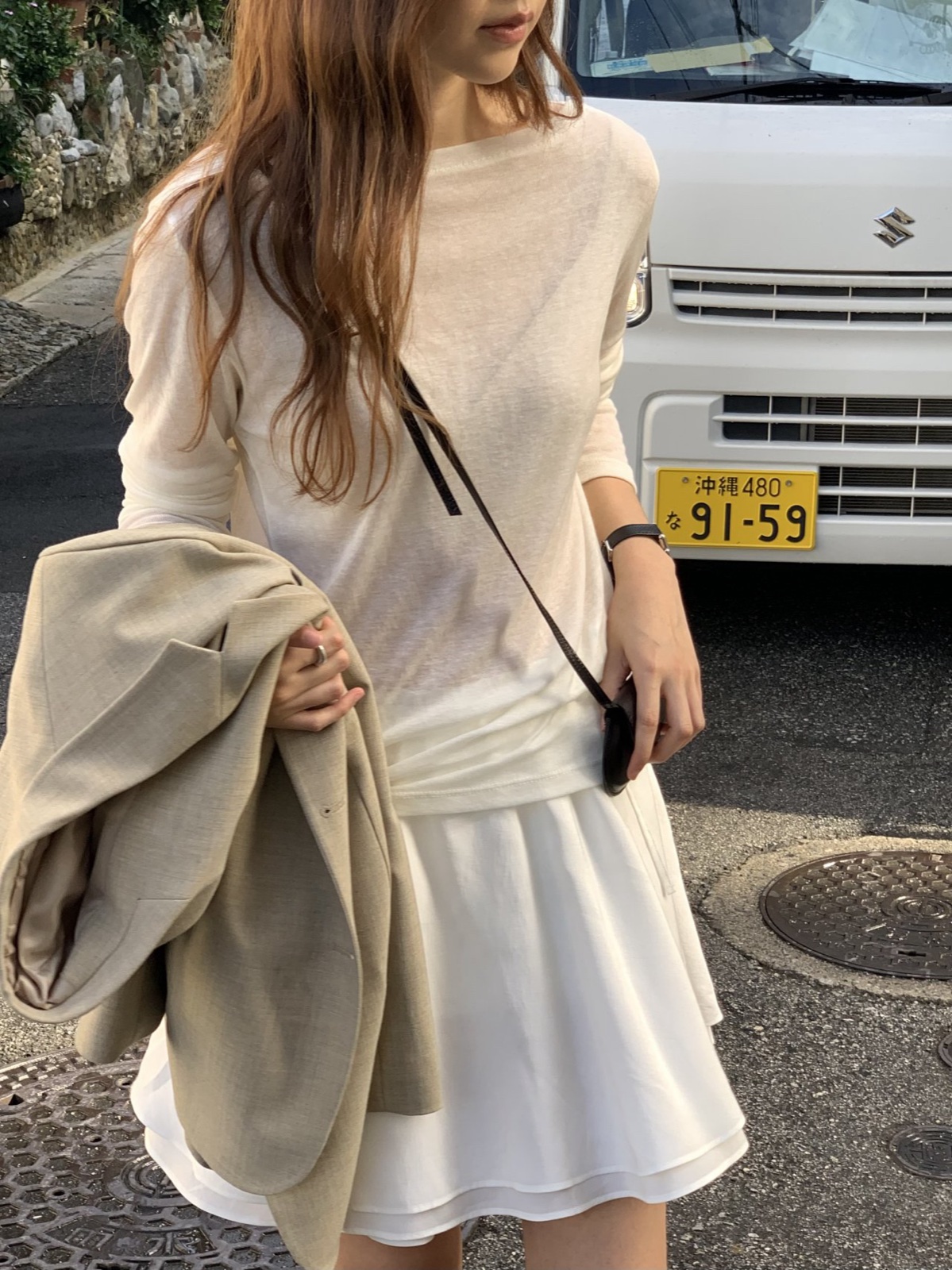 베이 울텐셀 보트넥 티셔츠 상세 이미지 2