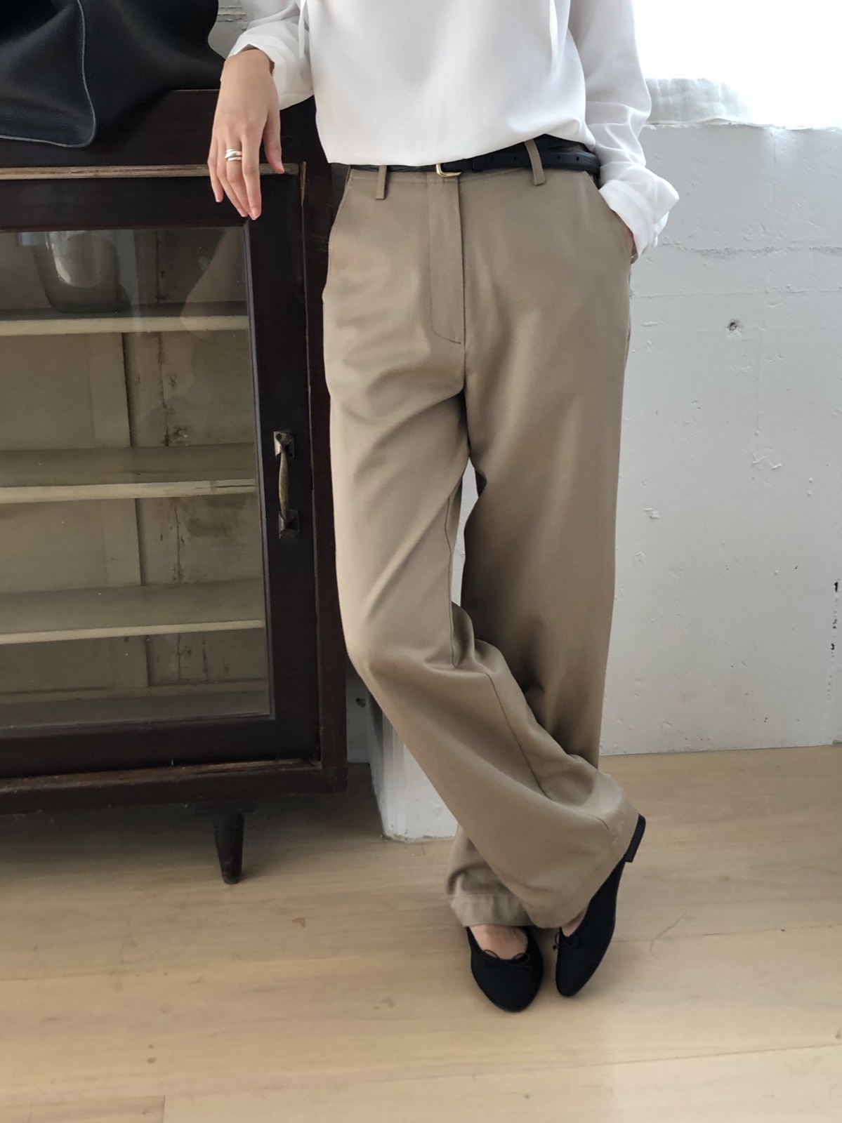 벨린 기모 레이온 코튼 팬츠 상세 이미지 3