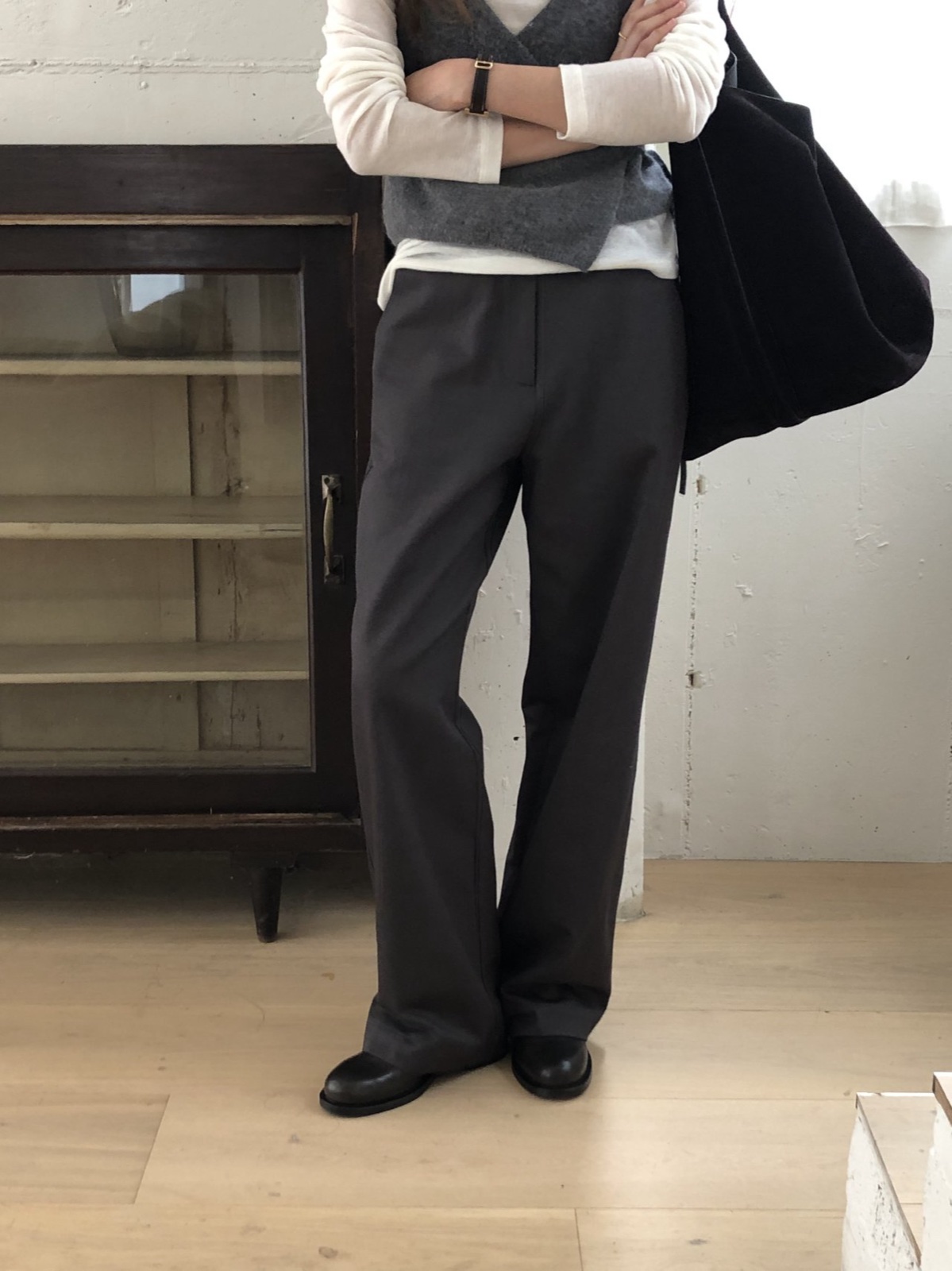 벨린 기모 레이온 코튼 팬츠 상세 이미지 5