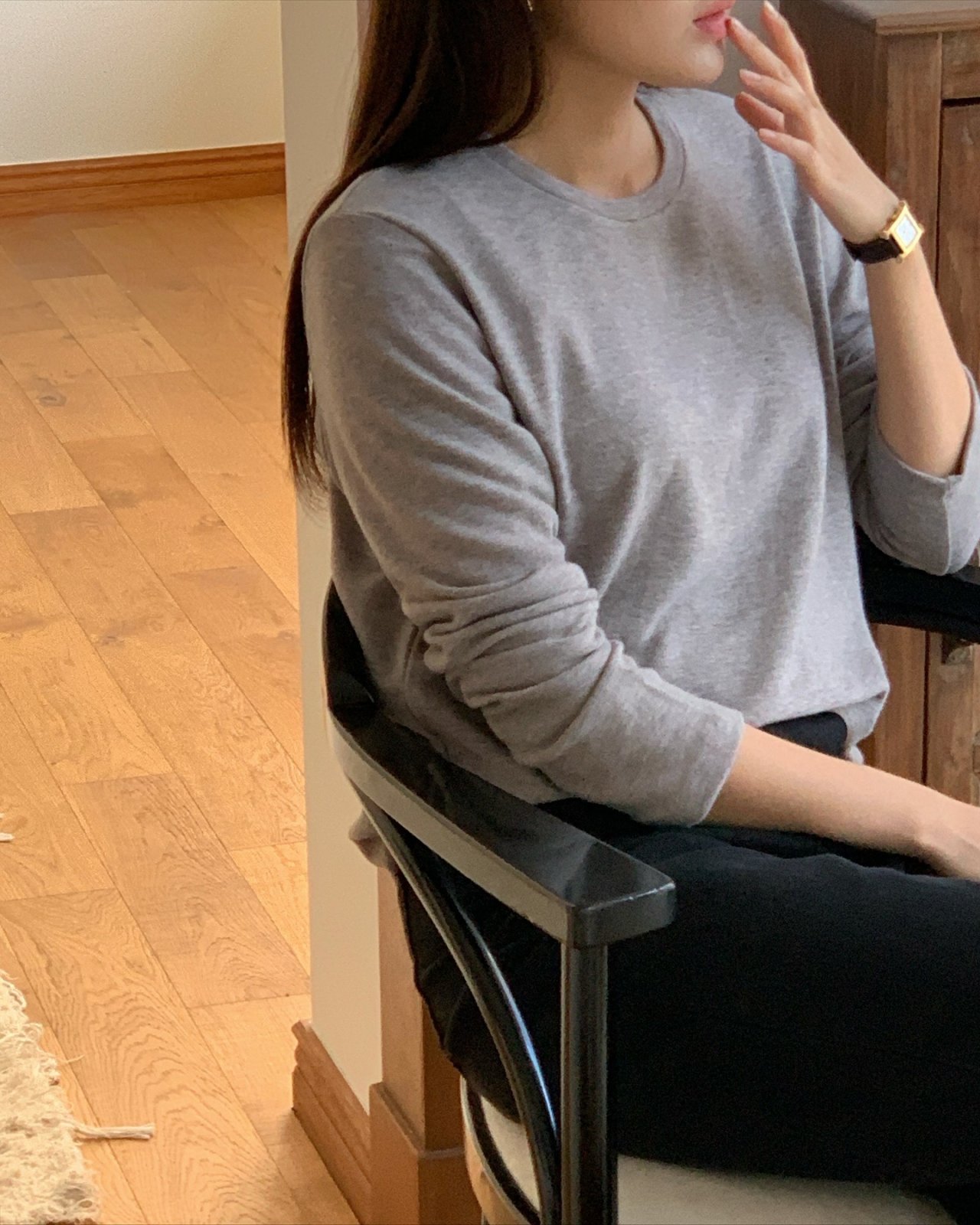 베니 앙고라 라운드 티셔츠 상세 이미지 9
