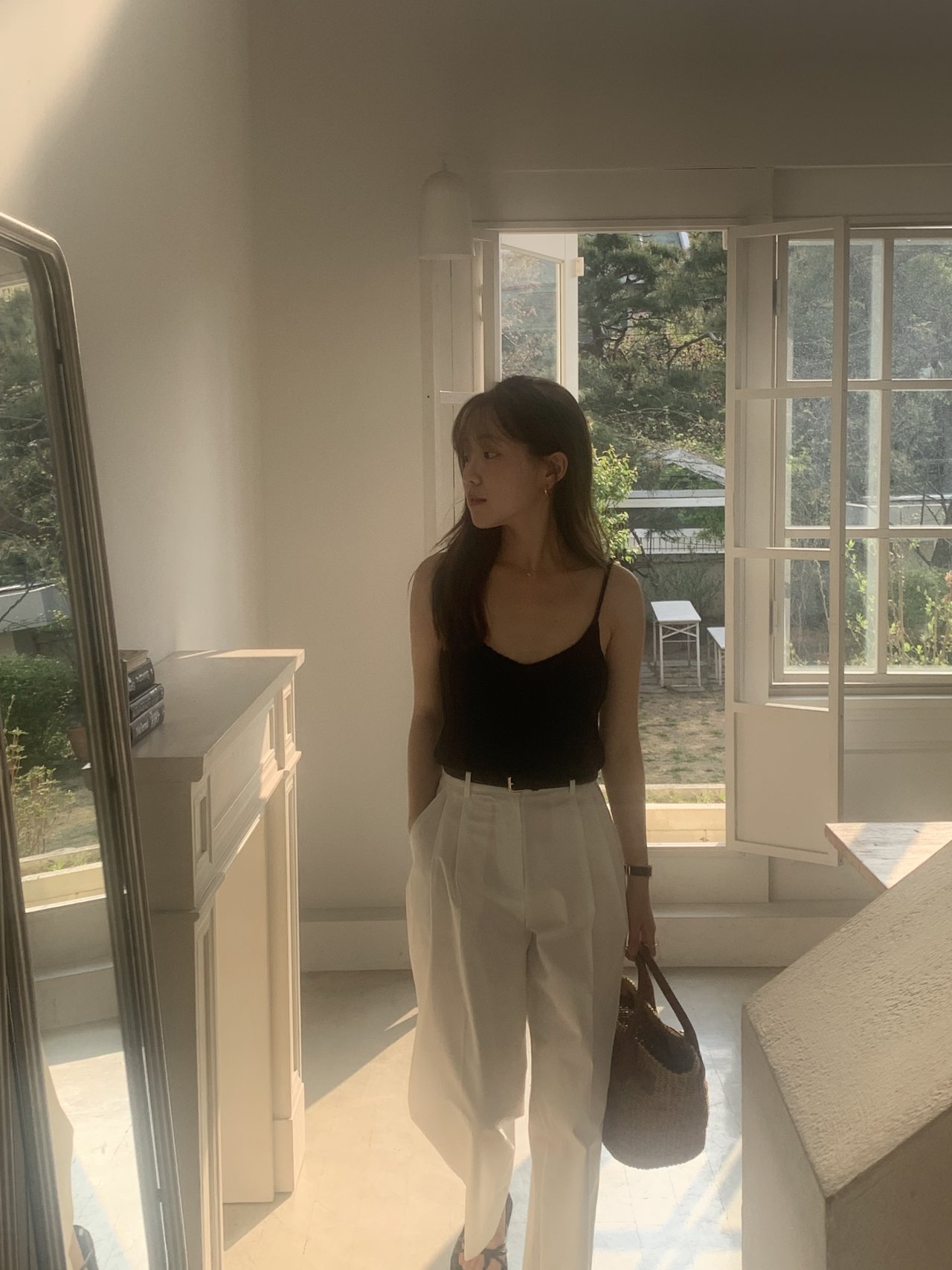 베티 핀턱 코튼팬츠 상세 이미지 9