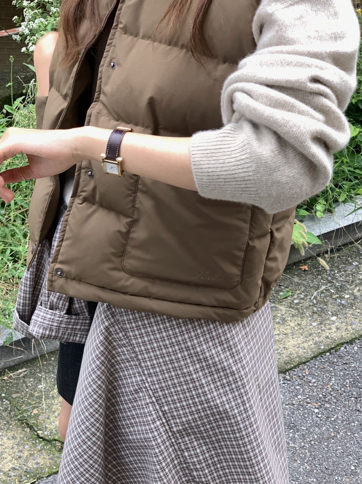 블룸 덕다운 패딩 조끼 상세 이미지 2