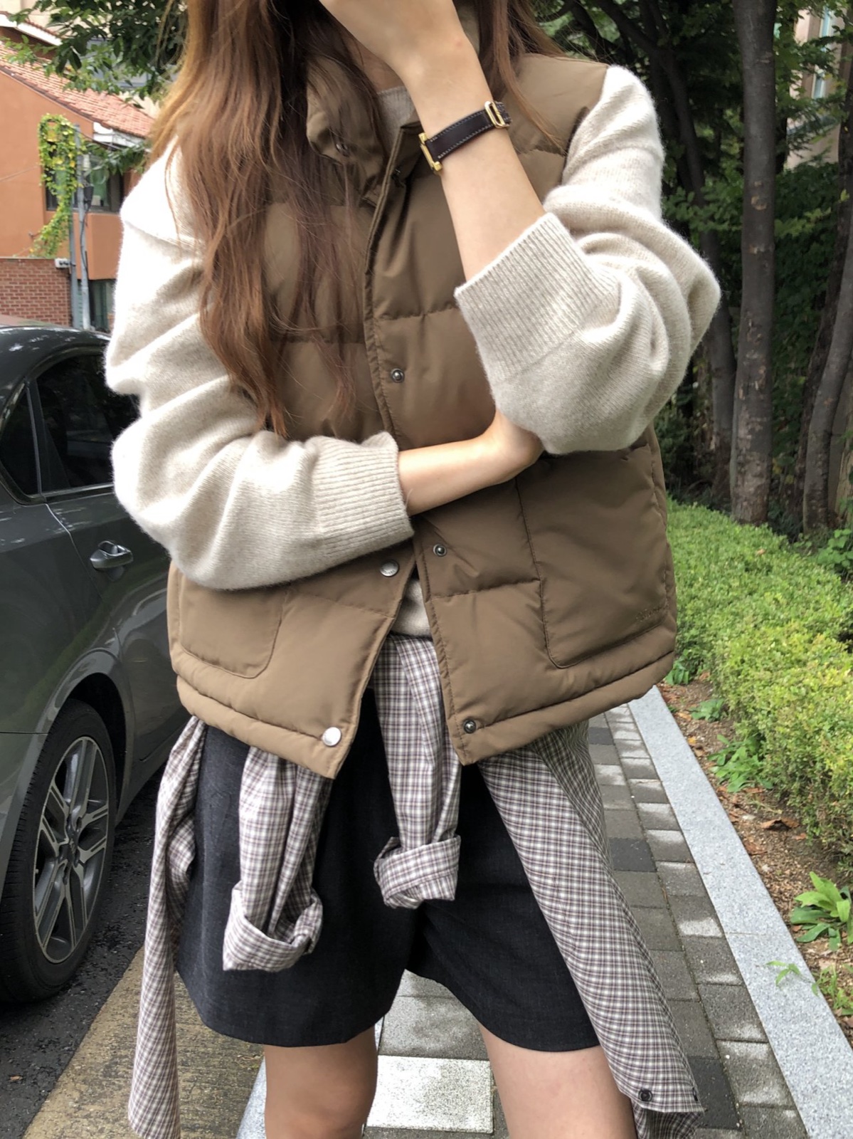 블룸 덕다운 패딩 조끼 상세 이미지 3