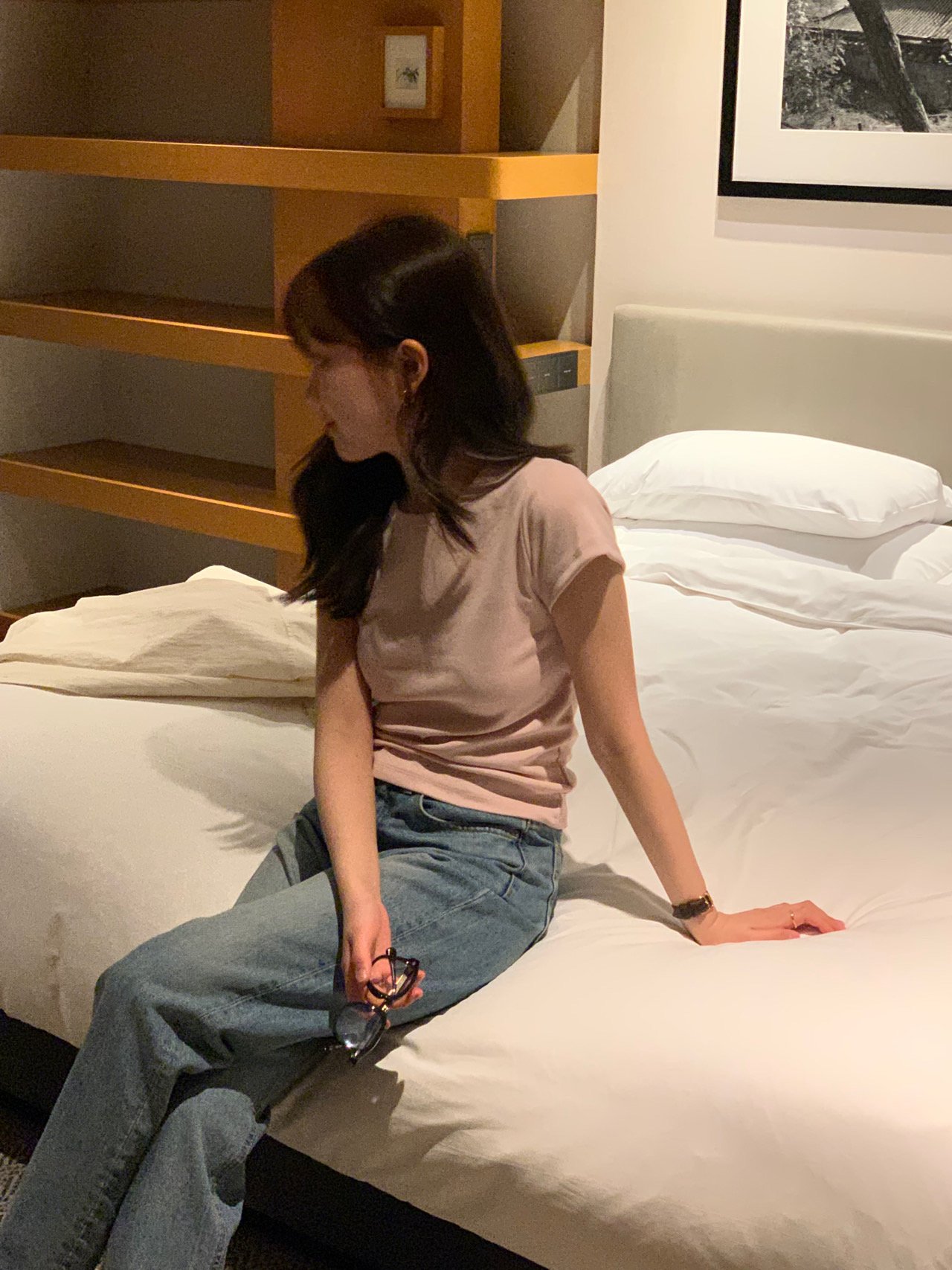 보나 코튼 반팔 티셔츠 상세 이미지 2