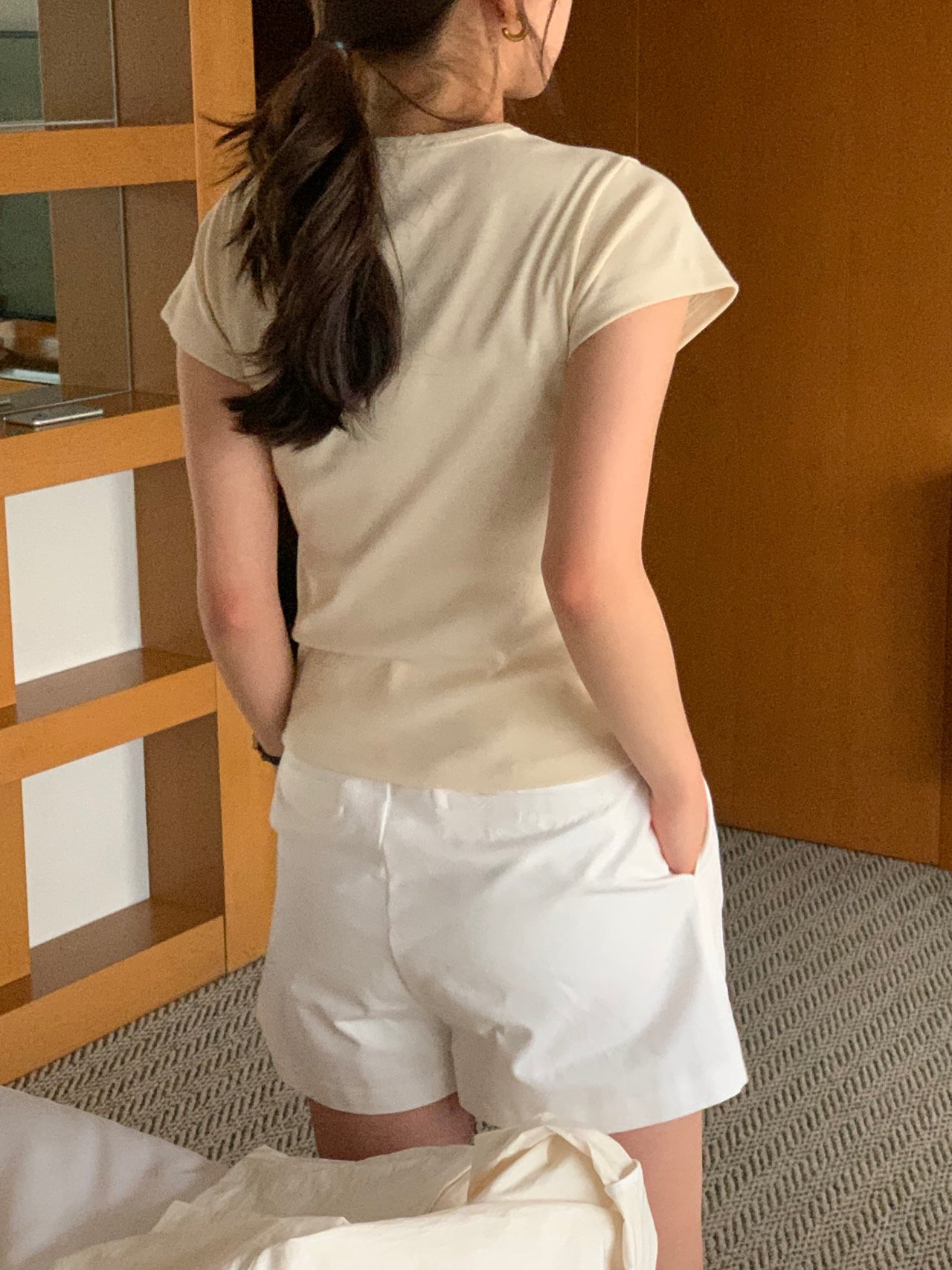 보나 코튼 반팔 티셔츠 상세 이미지 5
