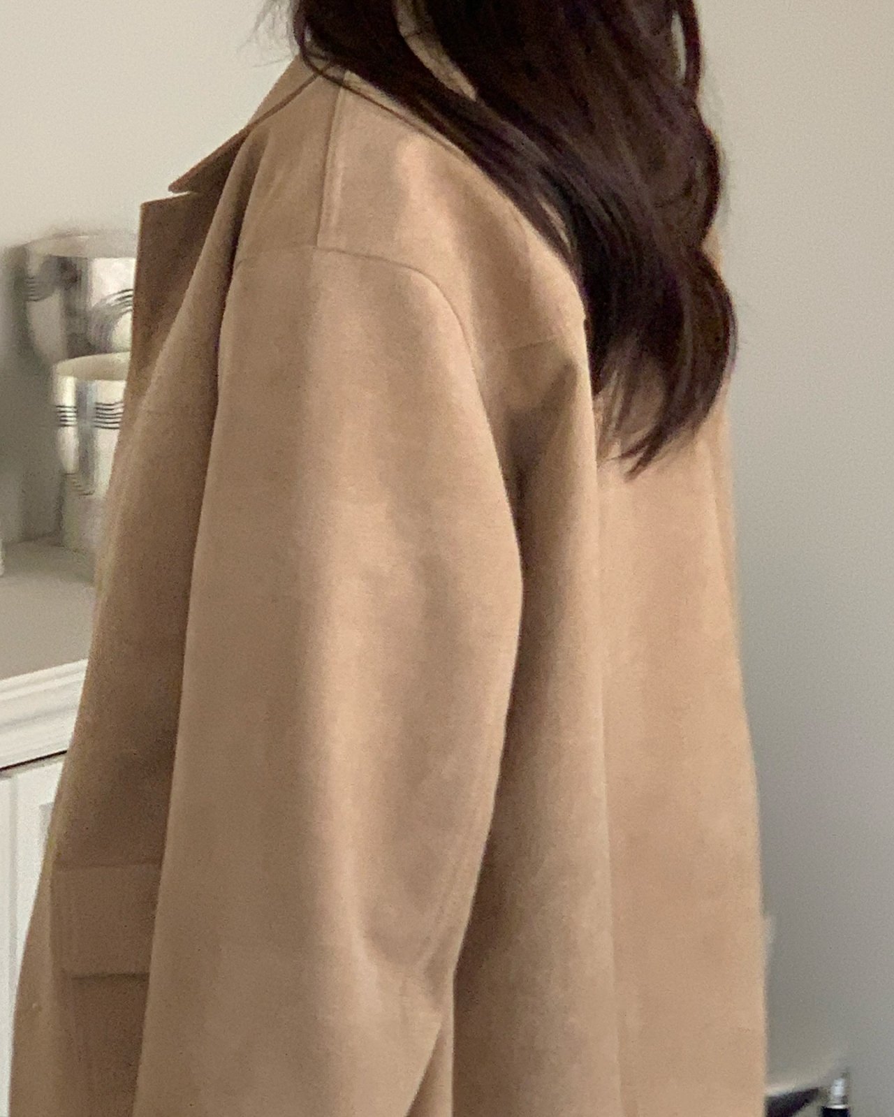 본다이 스웨이드 하프 자켓 상세 이미지 9