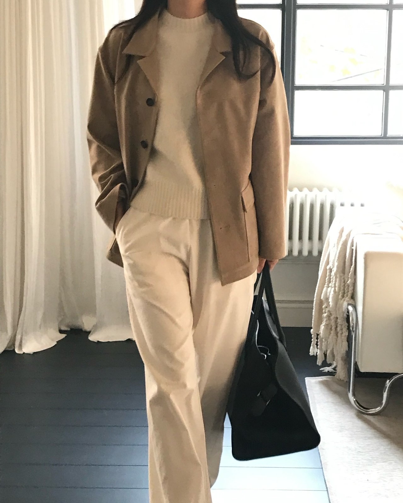본다이 스웨이드 하프 자켓 상세 이미지 10