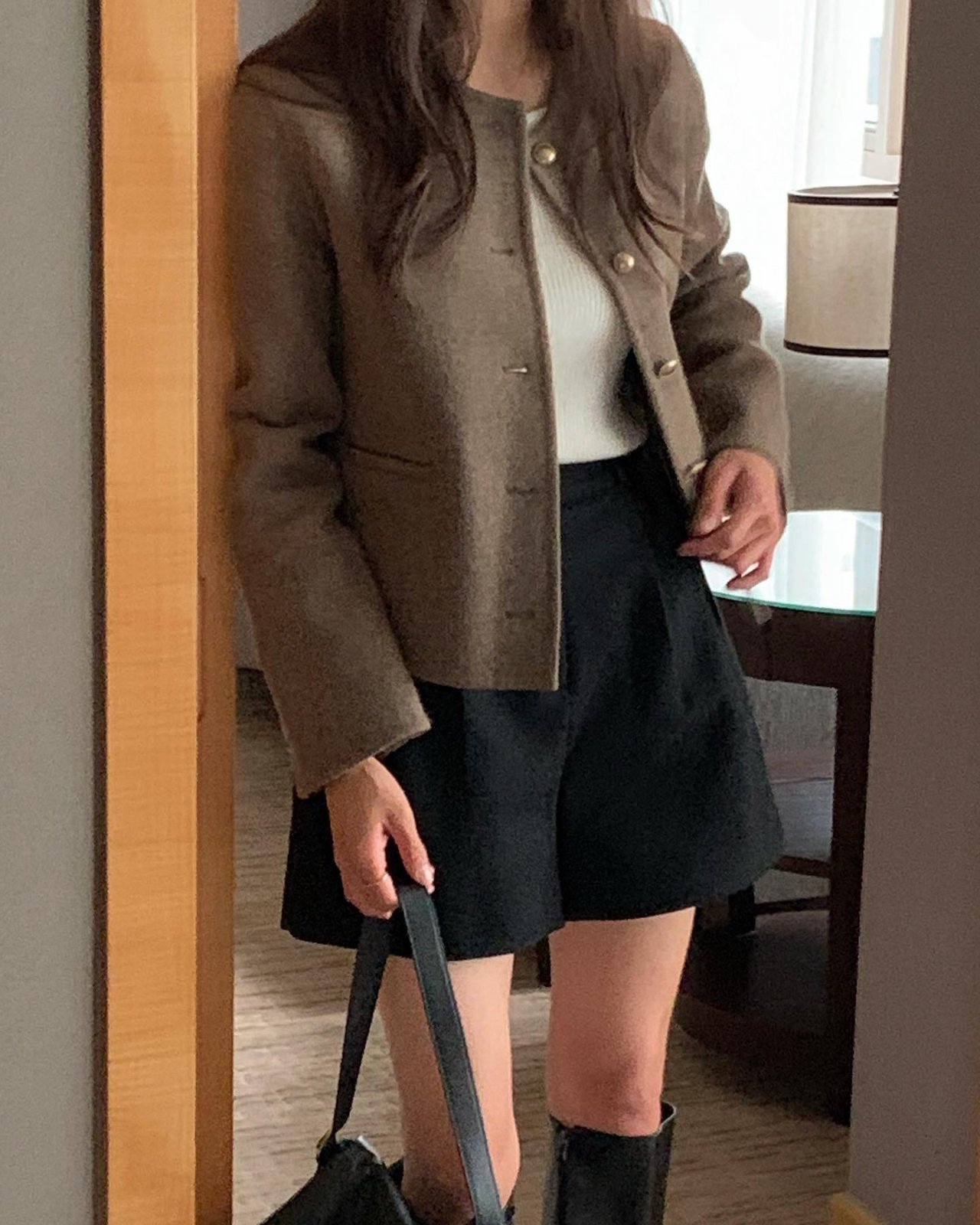 카멜 노카라 핸드메이드 자켓 상세 이미지 5