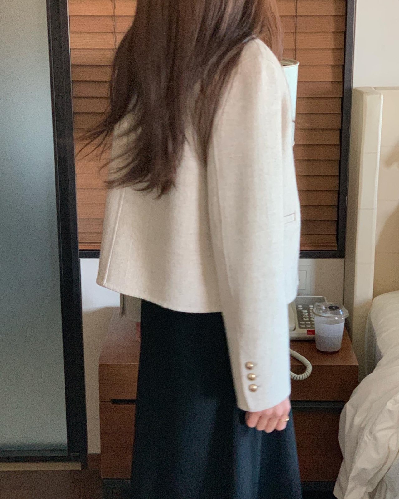 카멜 노카라 핸드메이드 자켓 상세 이미지 7