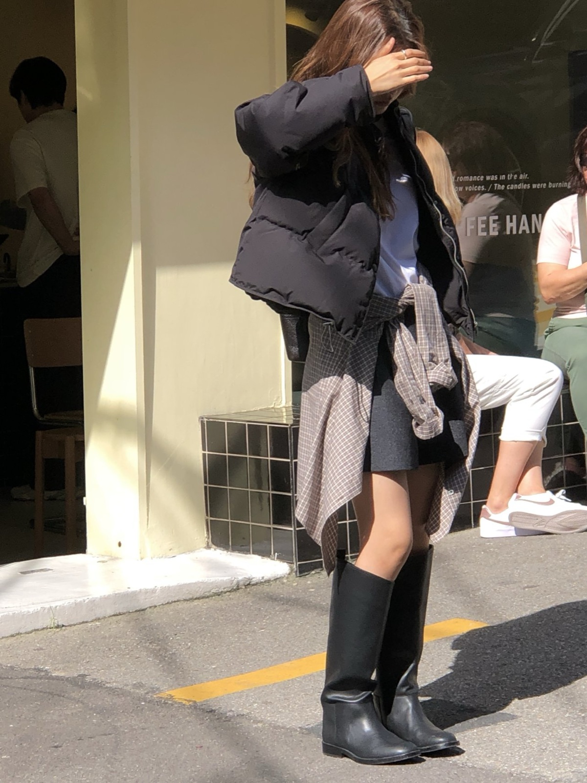 캐롤 구스다운 숏 패딩 상세 이미지 3