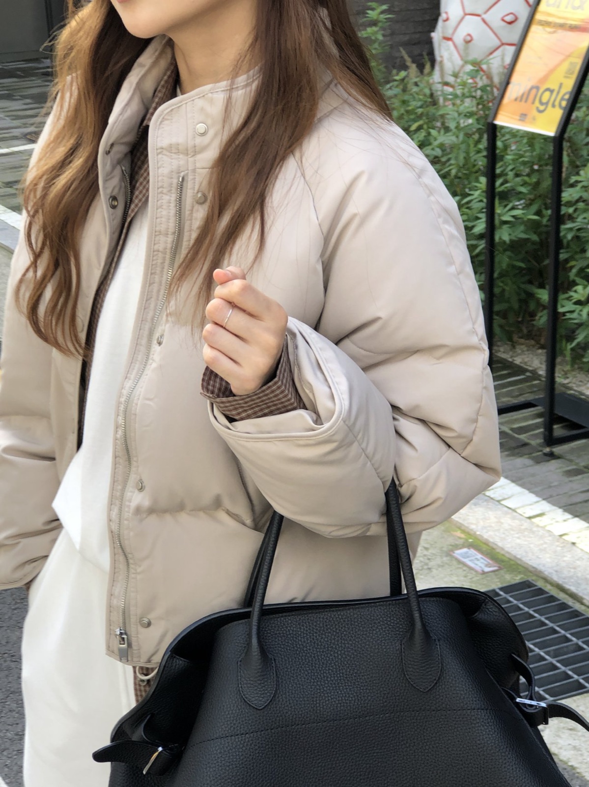 캐롤 구스다운 숏 패딩 상세 이미지 9