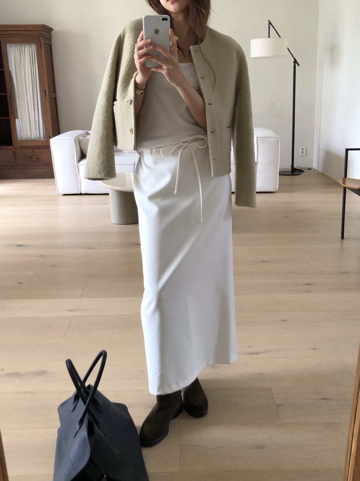 캐슬 모헤어 부클 핸드메이드 자켓 상세 이미지 1