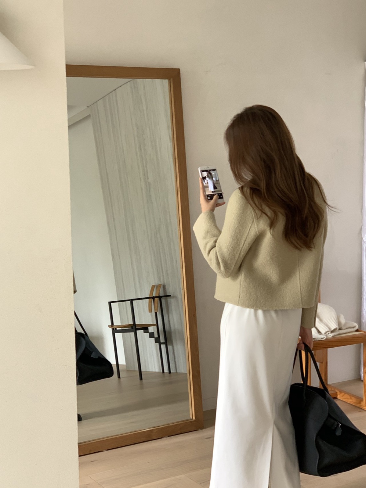캐슬 모헤어 부클 핸드메이드 자켓 상세 이미지 4