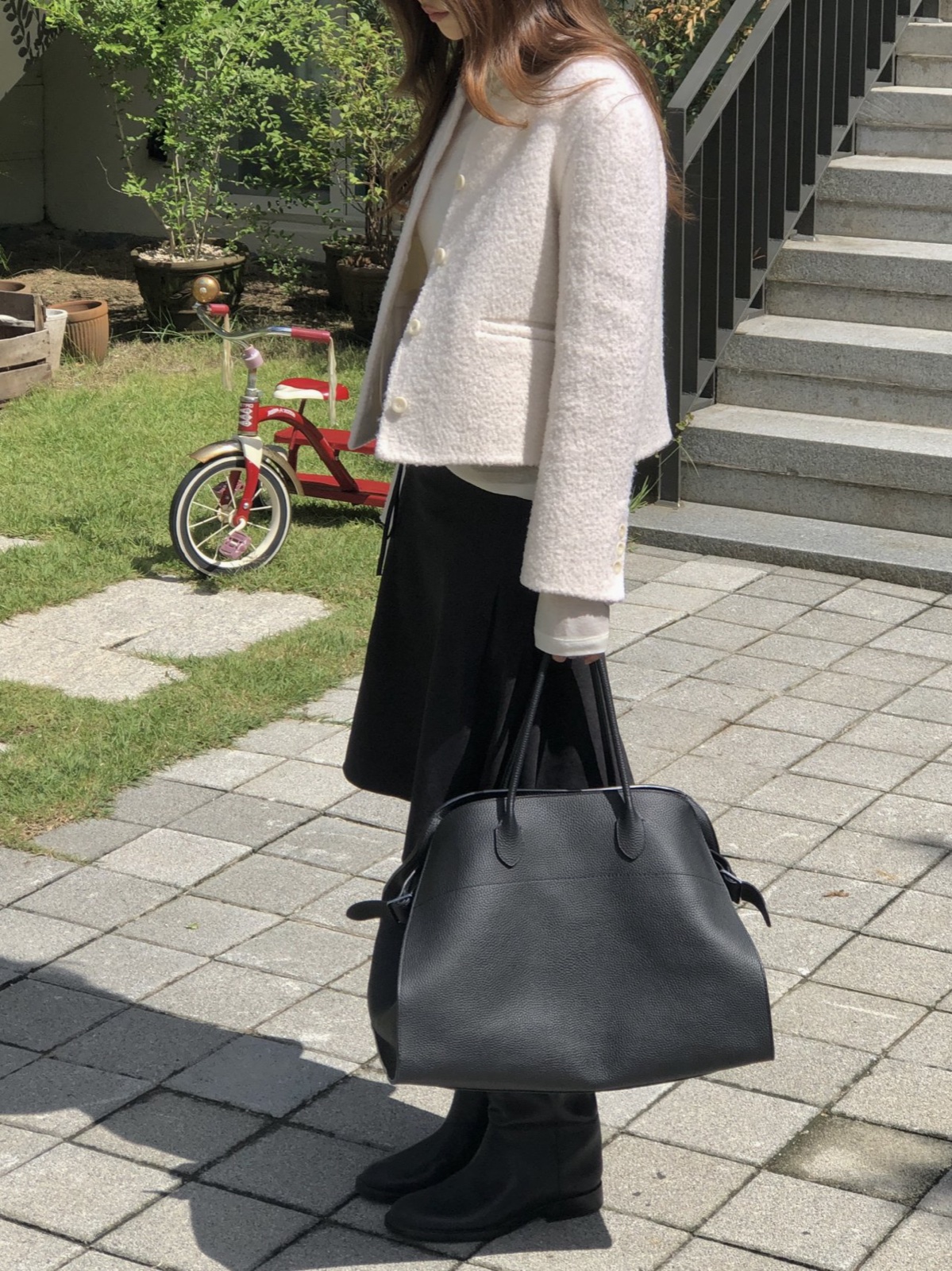 캐슬 모헤어 부클 핸드메이드 자켓 상세 이미지 8