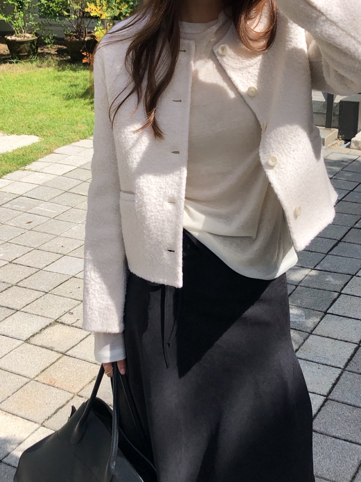 캐슬 모헤어 부클 핸드메이드 자켓 상세 이미지 9