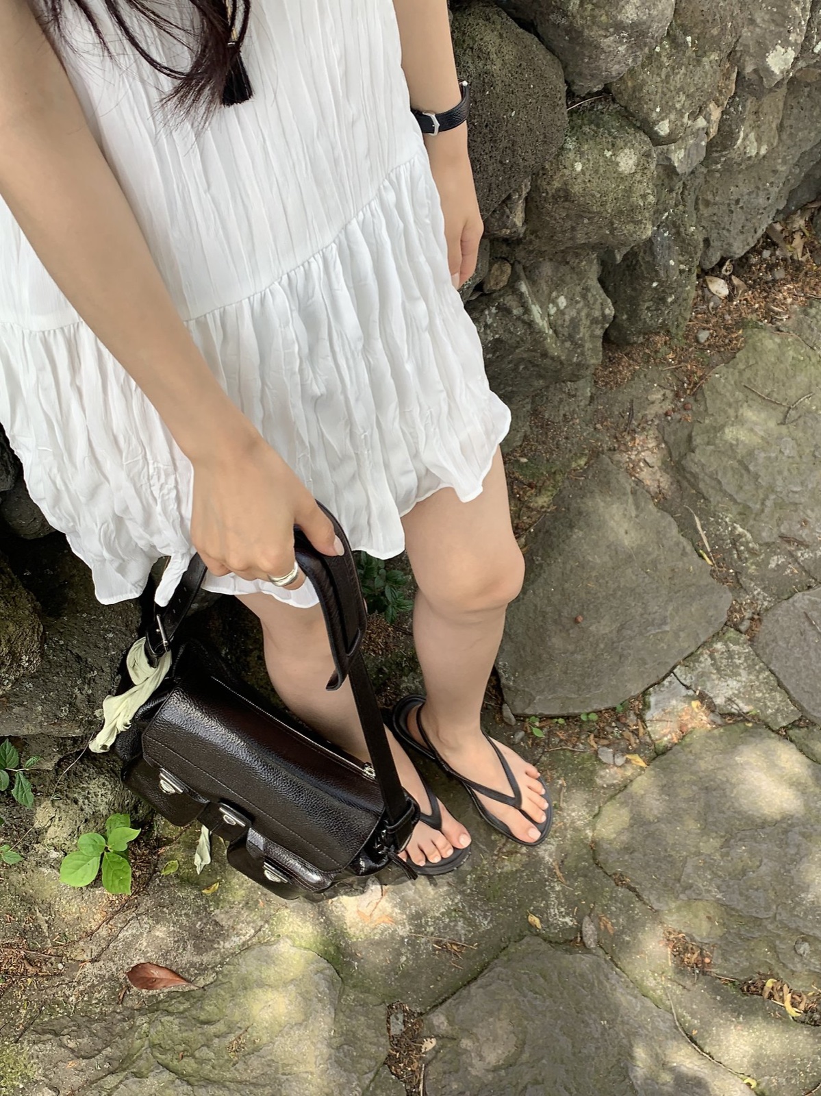 셀레스트 크링클 미니 드레스 상세 이미지 7