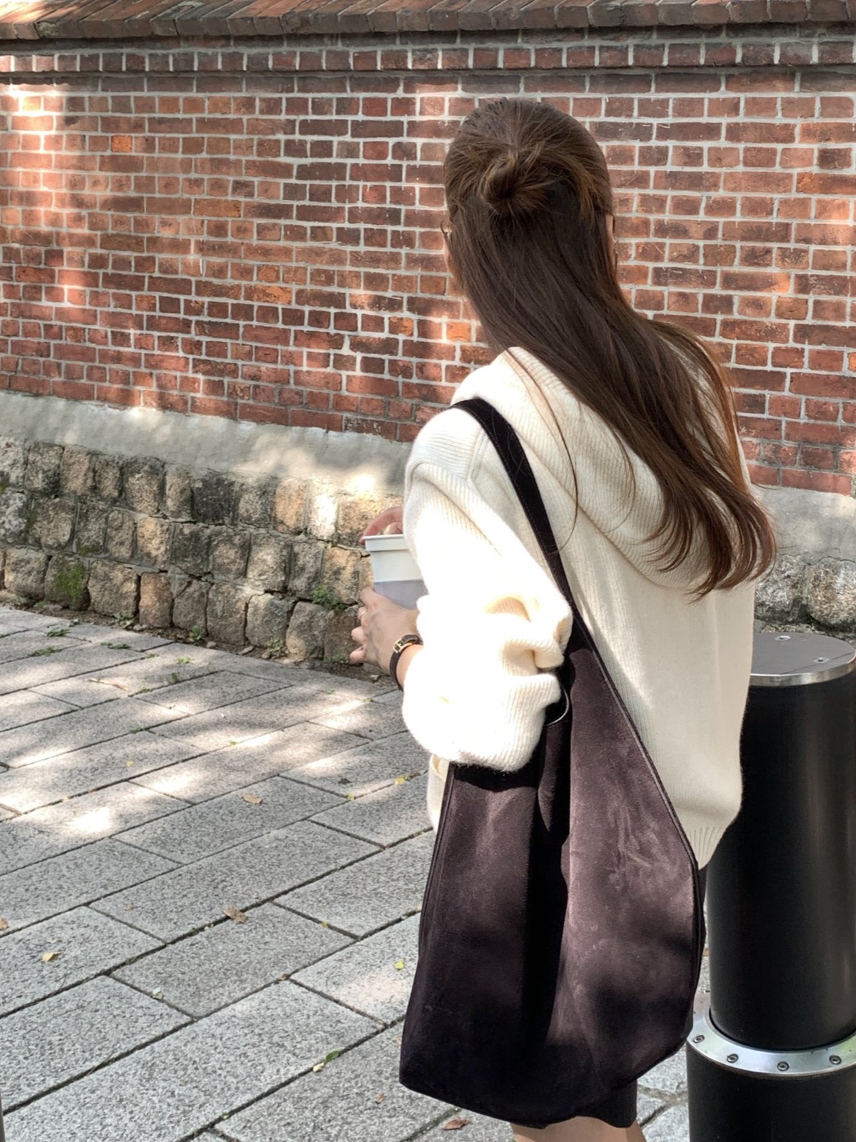 샤펠 후디 집업 가디건 상세 이미지 3