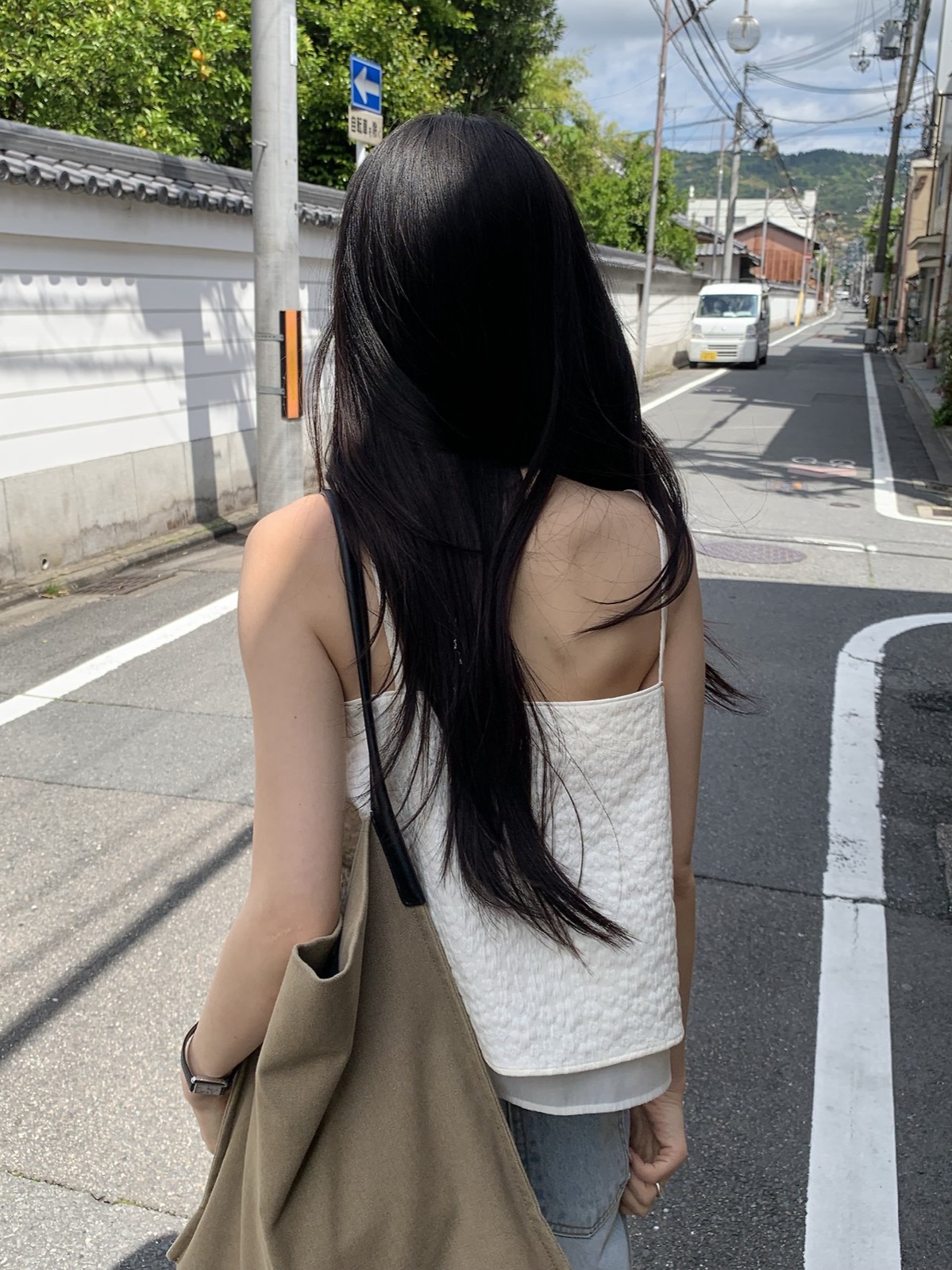 시에르 플라워 텍스쳐 슬리브리스 상세 이미지 6