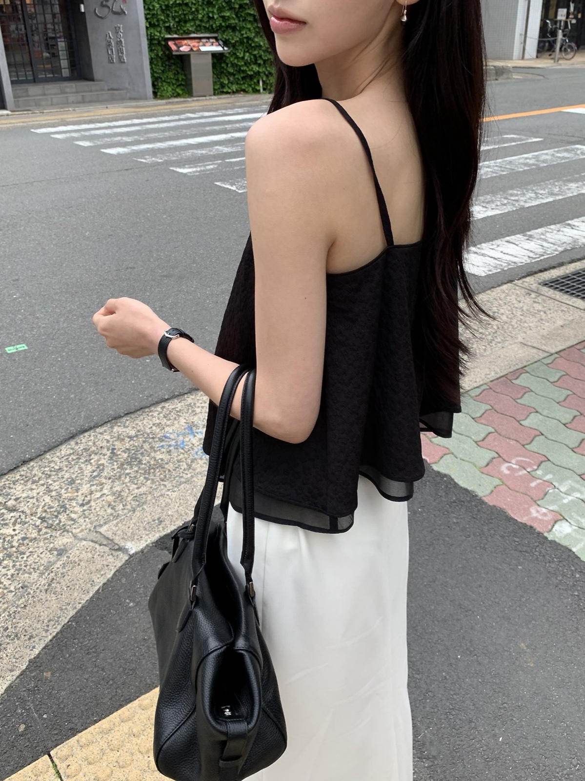 시에르 플라워 텍스쳐 슬리브리스 상세 이미지 8