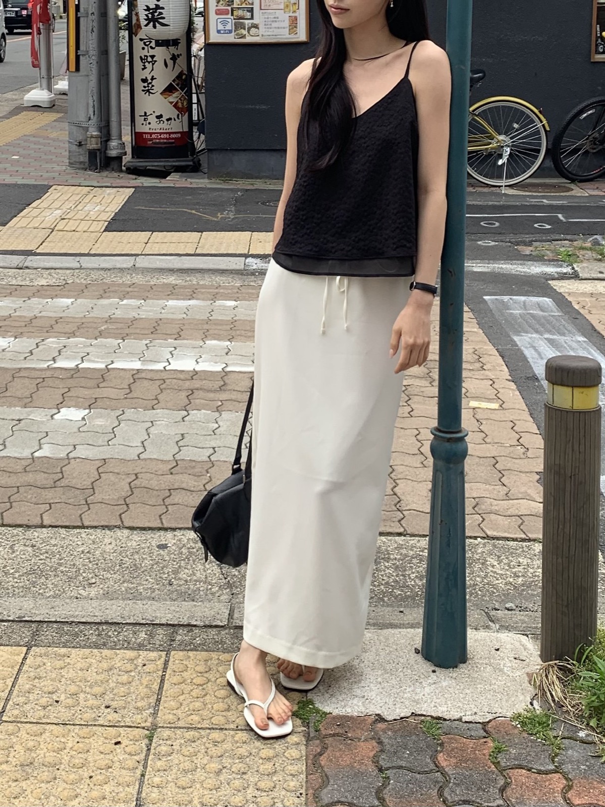 시에르 플라워 텍스쳐 슬리브리스 상세 이미지 11
