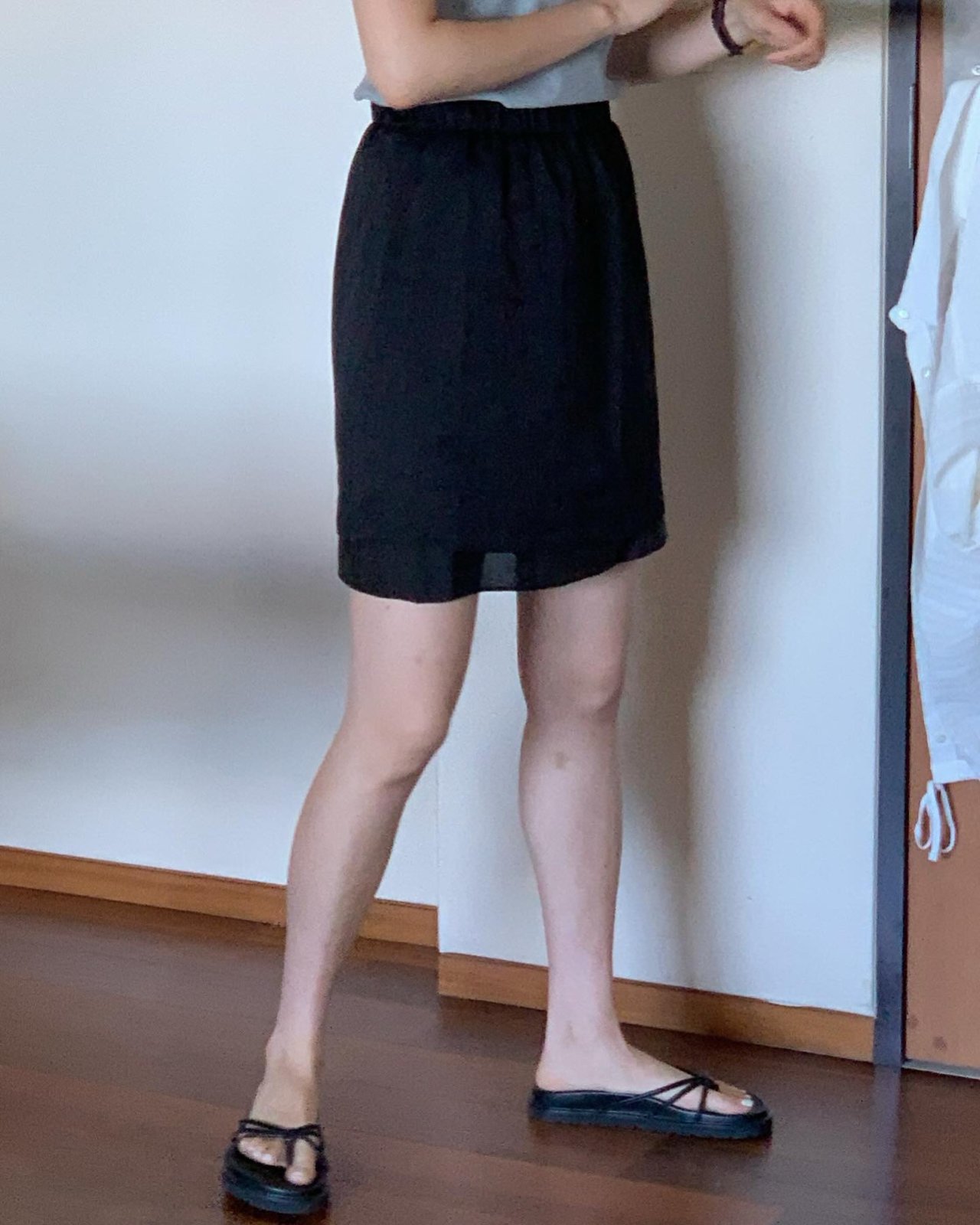 시엘 레이어드 링클 밴딩 숏SK 상세 이미지 2