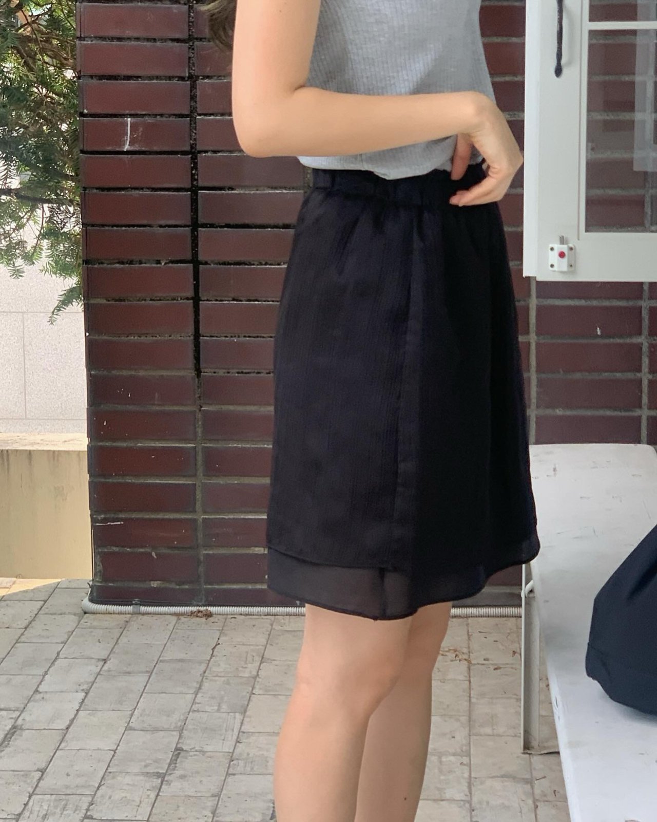 시엘 레이어드 링클 밴딩 숏SK 상세 이미지 5