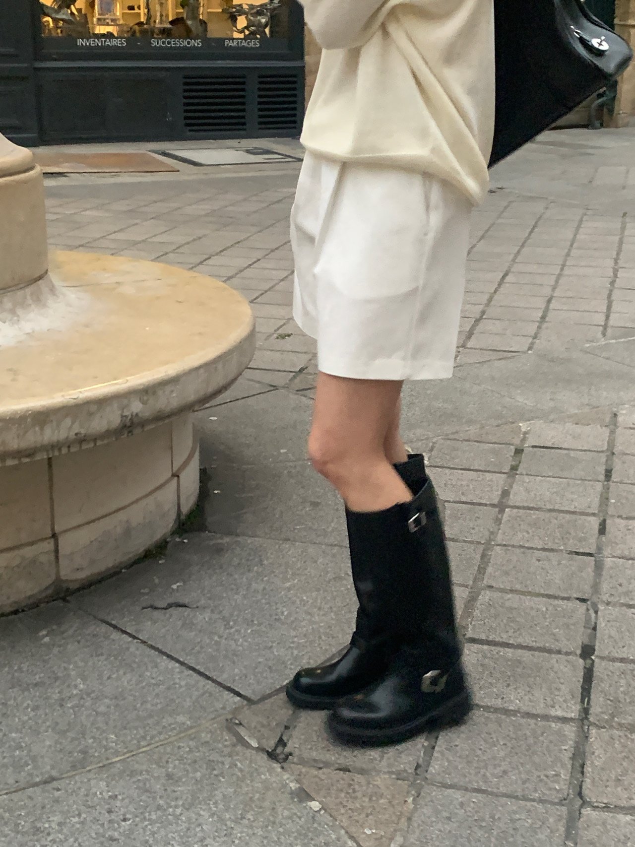 시테 핀턱 하프팬츠 상세 이미지 6