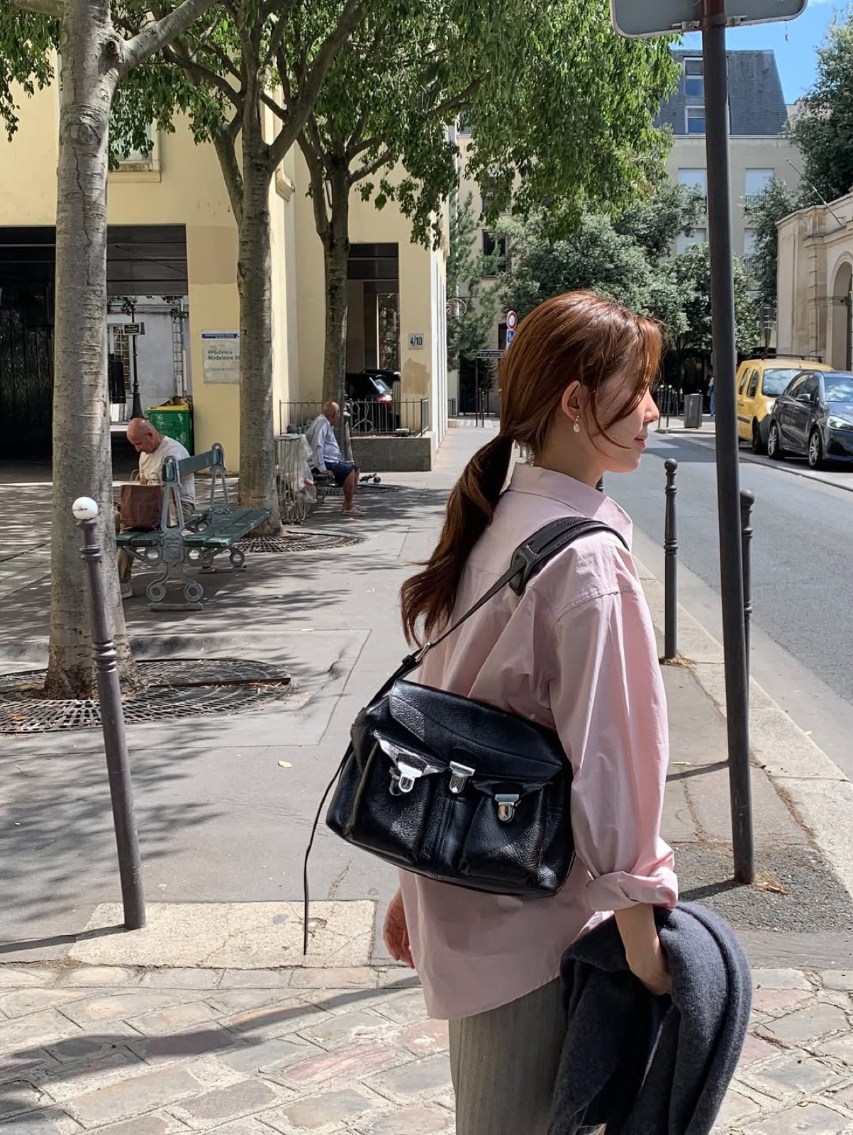 클레어 실크 코튼 셔츠 상세 이미지 7
