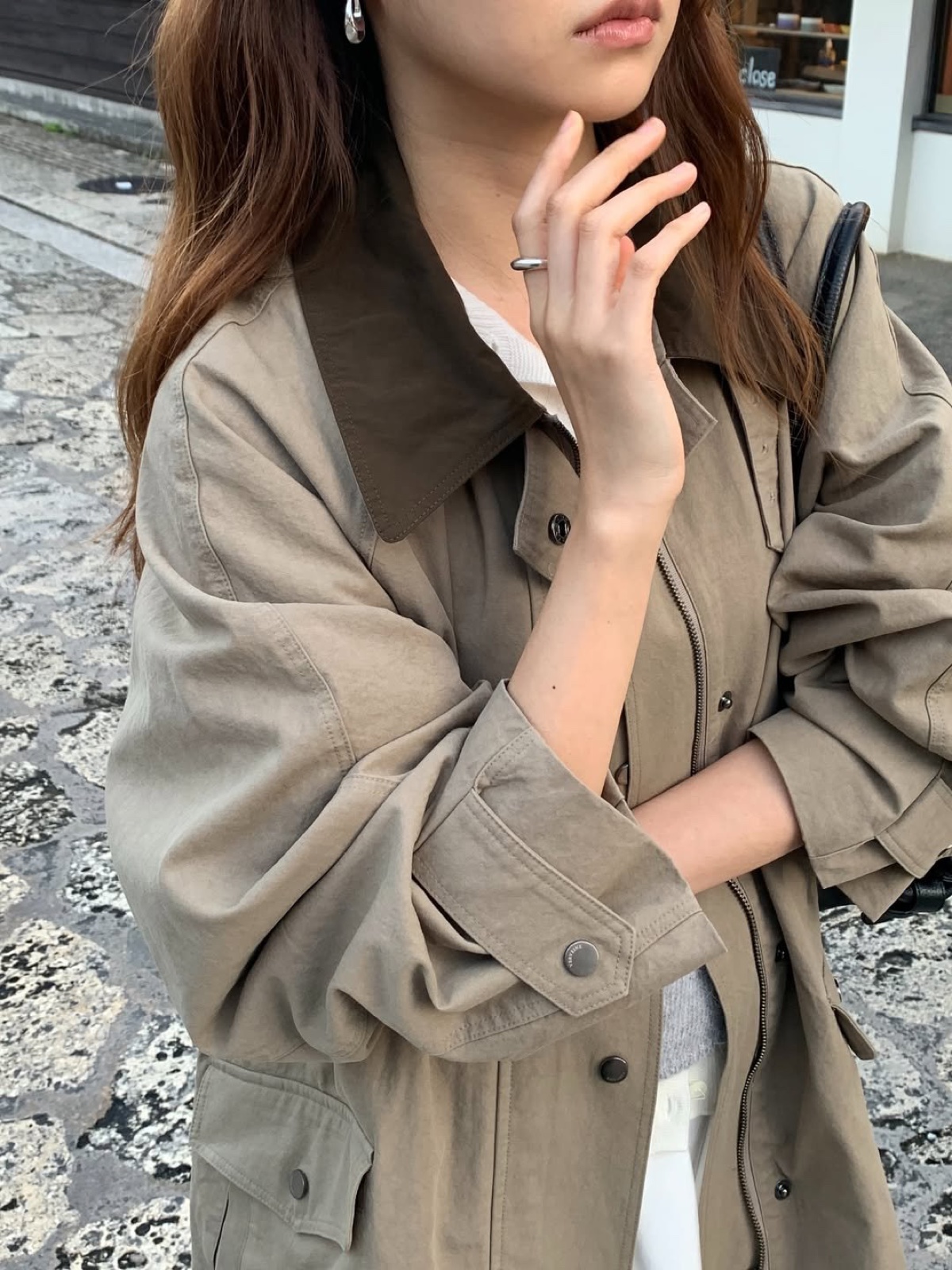 클레어 유틸리티 헌팅 자켓 상세 이미지 8