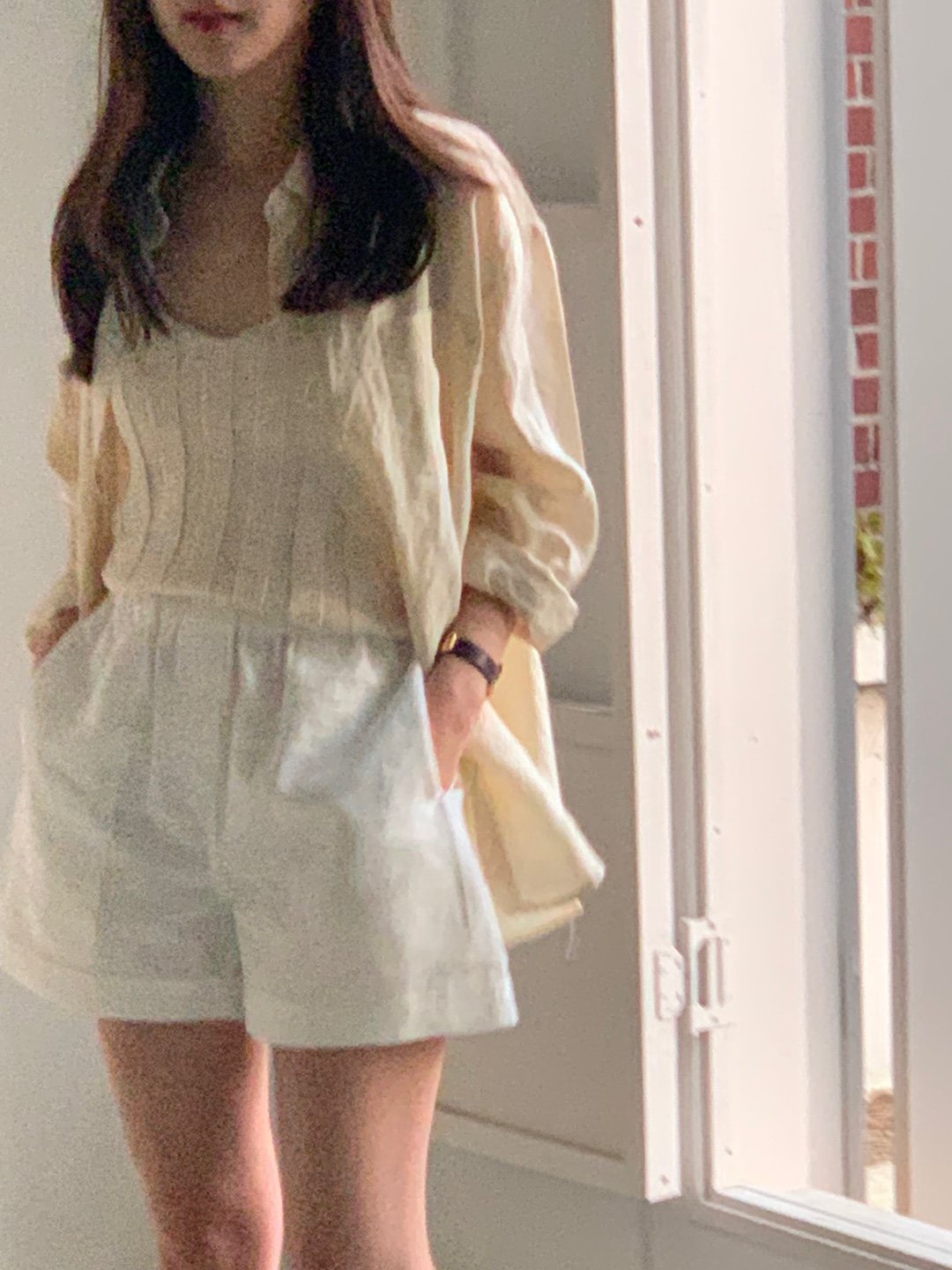 클래식 린넨100 셔츠 상세 이미지 2