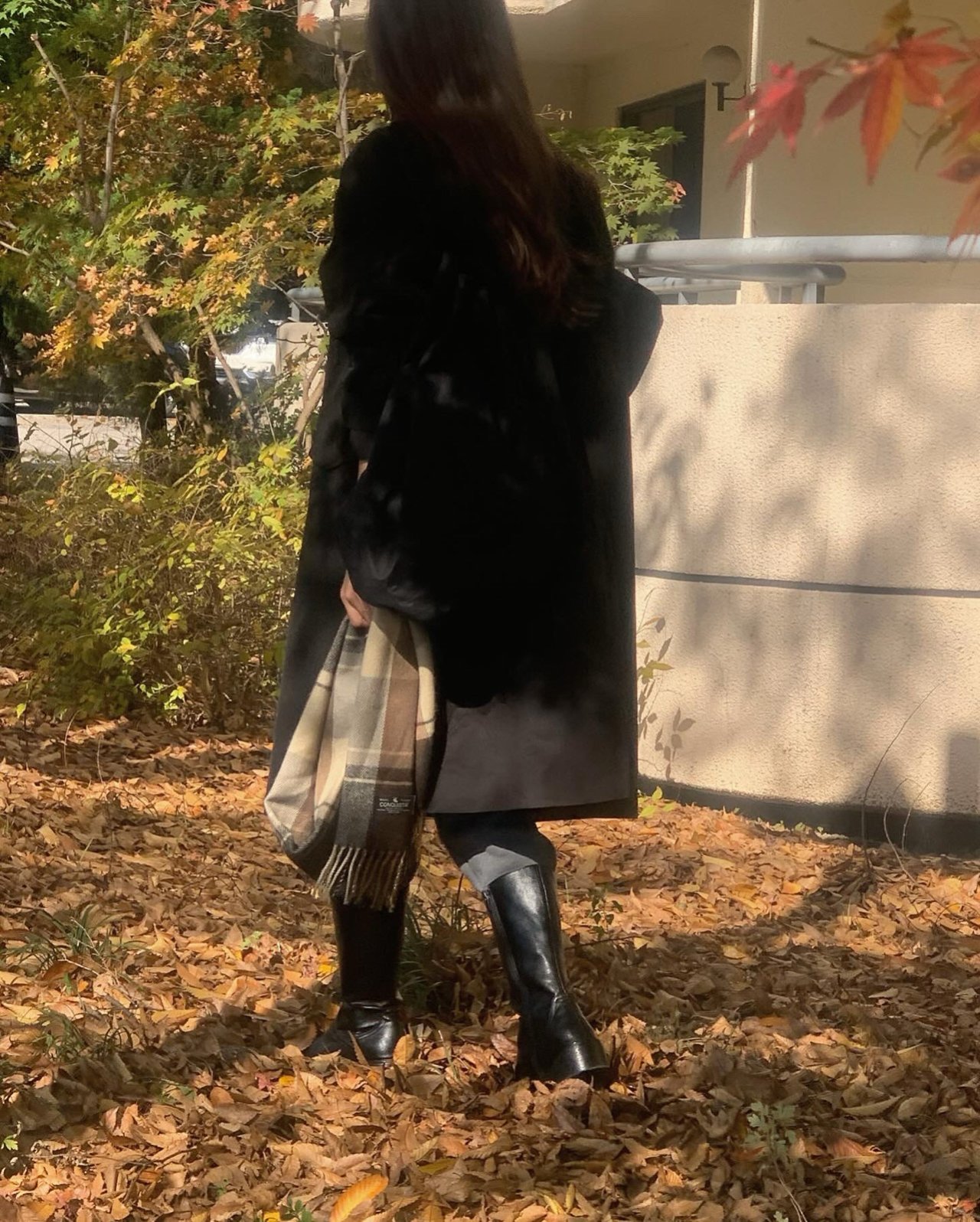 코듀로이 배색 야상패딩 상세 이미지 8