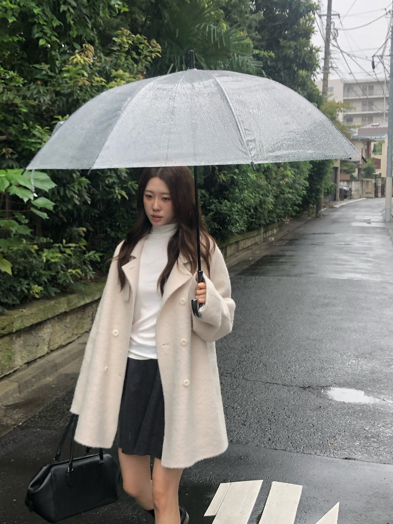 콜레트 부클 핸드메이드 코트 상세 이미지 6