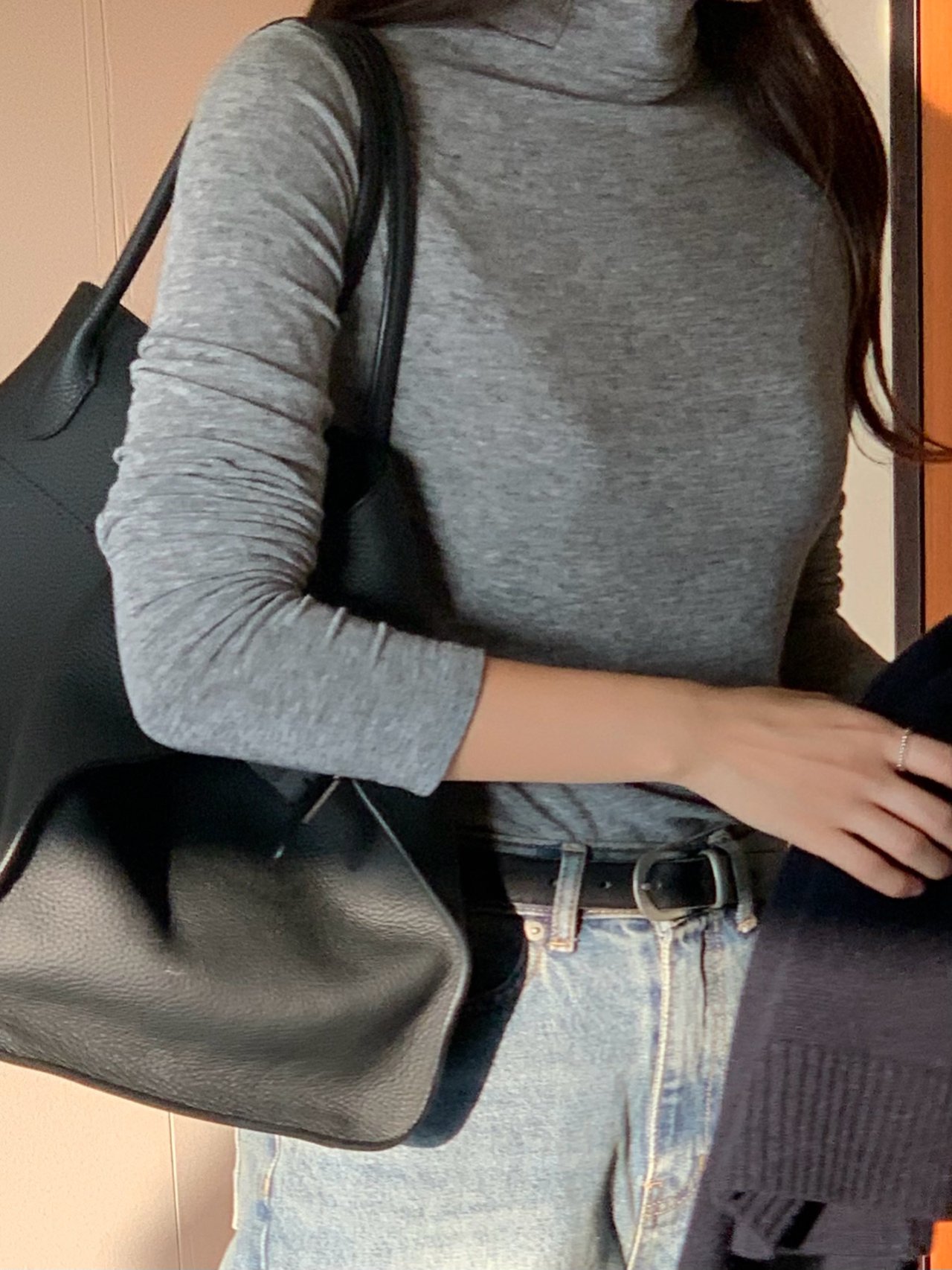 디어 울 폴라 티셔츠 상세 이미지 2