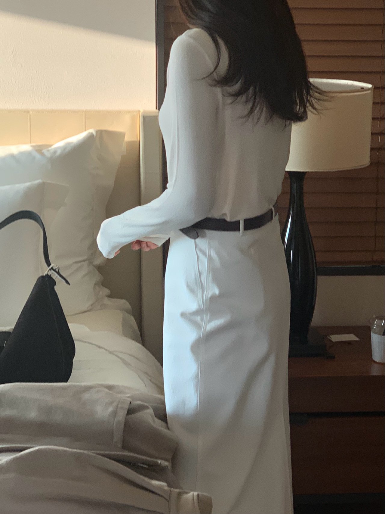 디어 울 폴라 티셔츠 상세 이미지 7