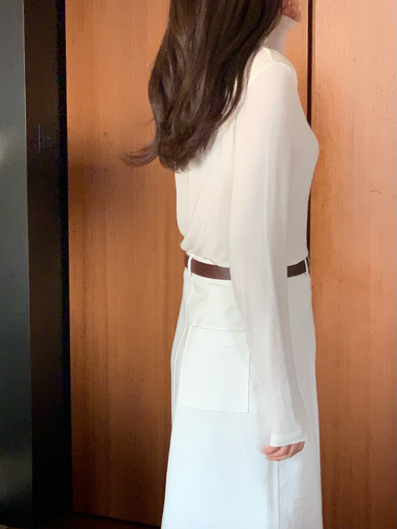 디어 울 폴라 티셔츠 상세 이미지 8