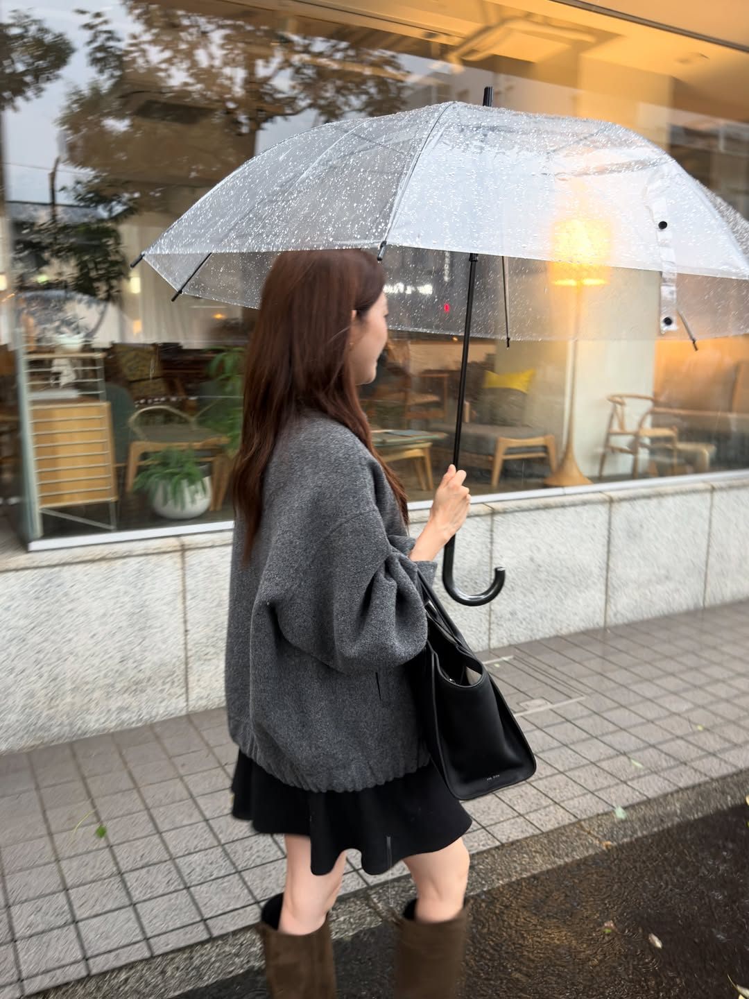 델핀 울 핸드메이드 블루종 상세 이미지 6