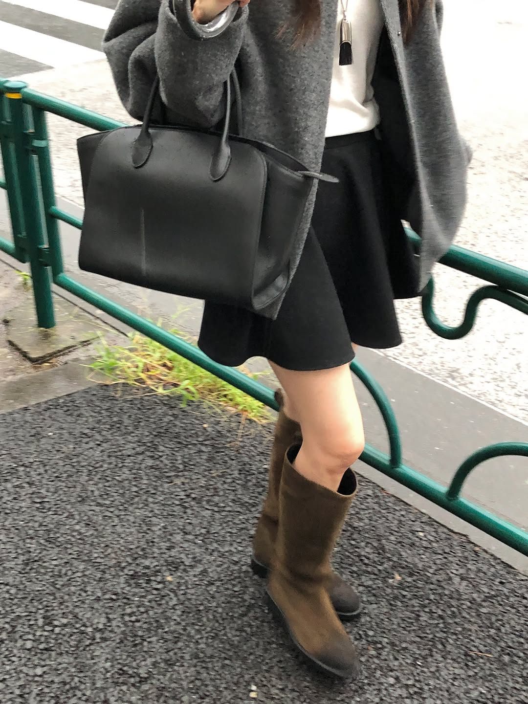델핀 울 핸드메이드 블루종 상세 이미지 7