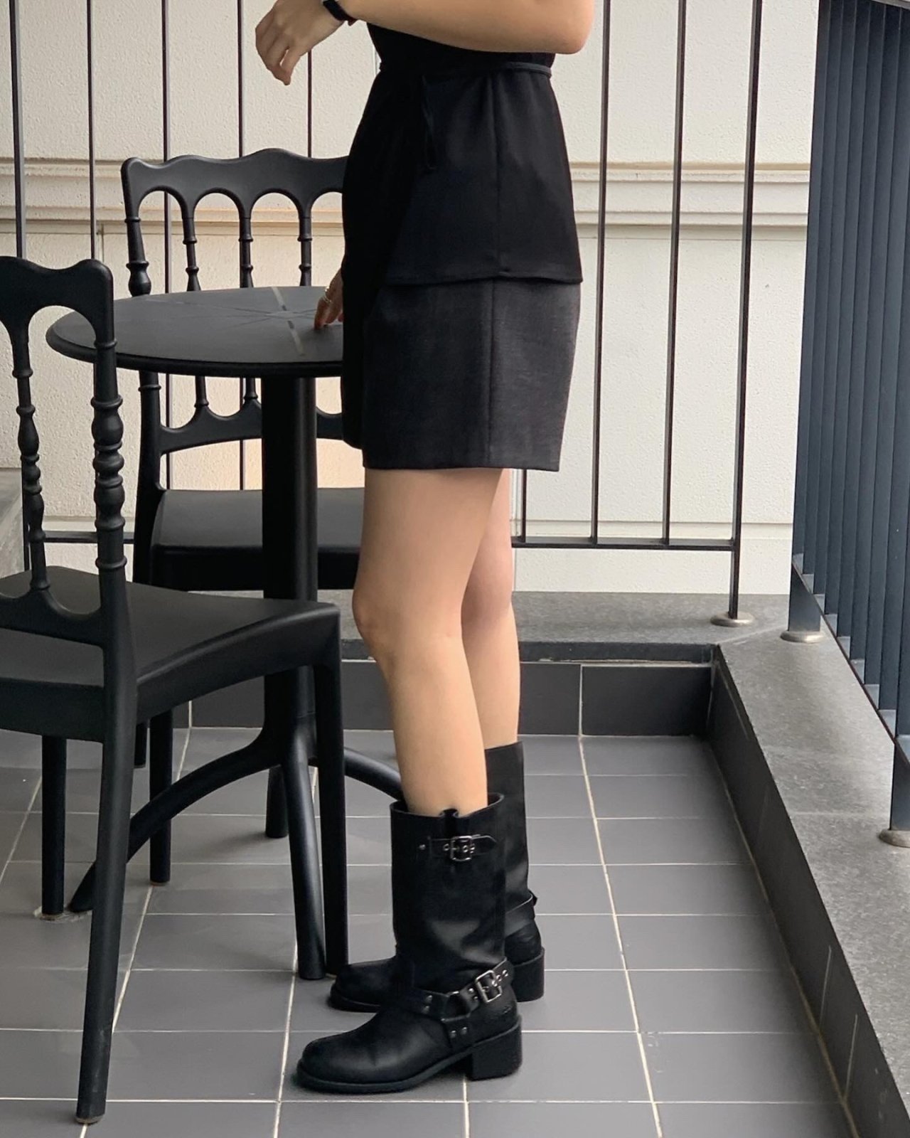 도브 핀턱 하프팬츠 상세 이미지 5