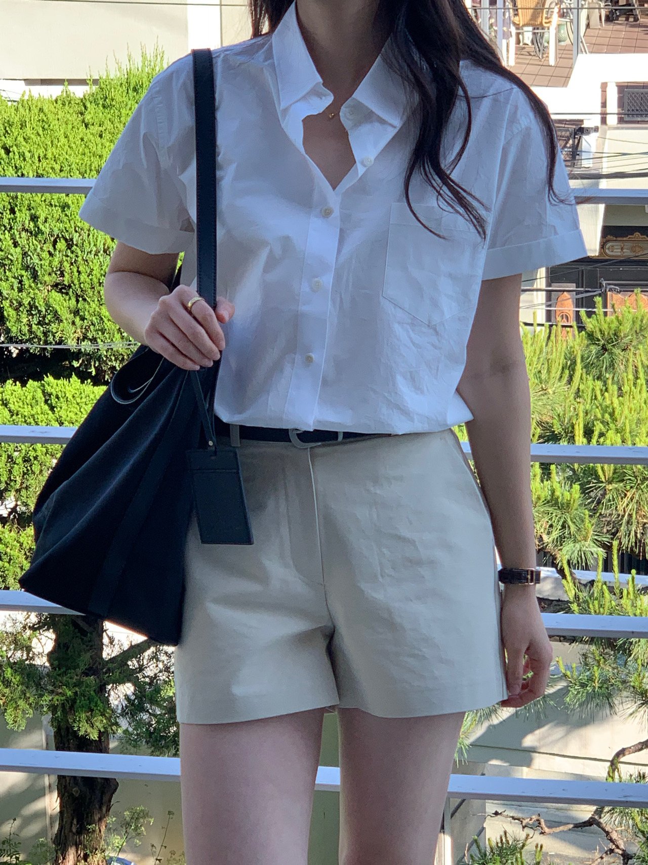 에펠 코튼 숏 팬츠 상세 이미지 2